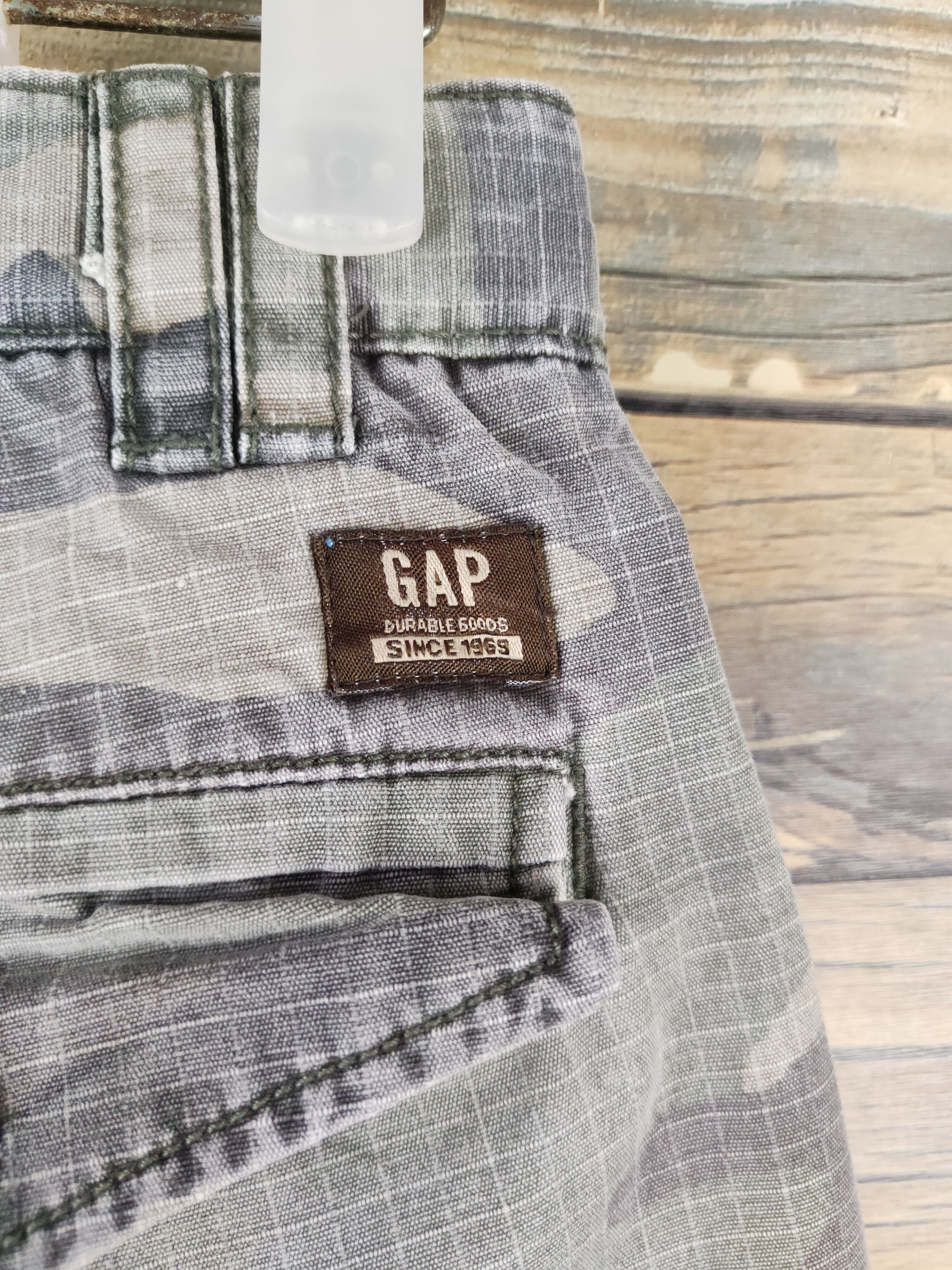 Gap DL Gap Kid Camouflage Multipocket Tactical Cargo Pants #486 Size 26" / US 2 / IT 38 - 10 Thumbnail