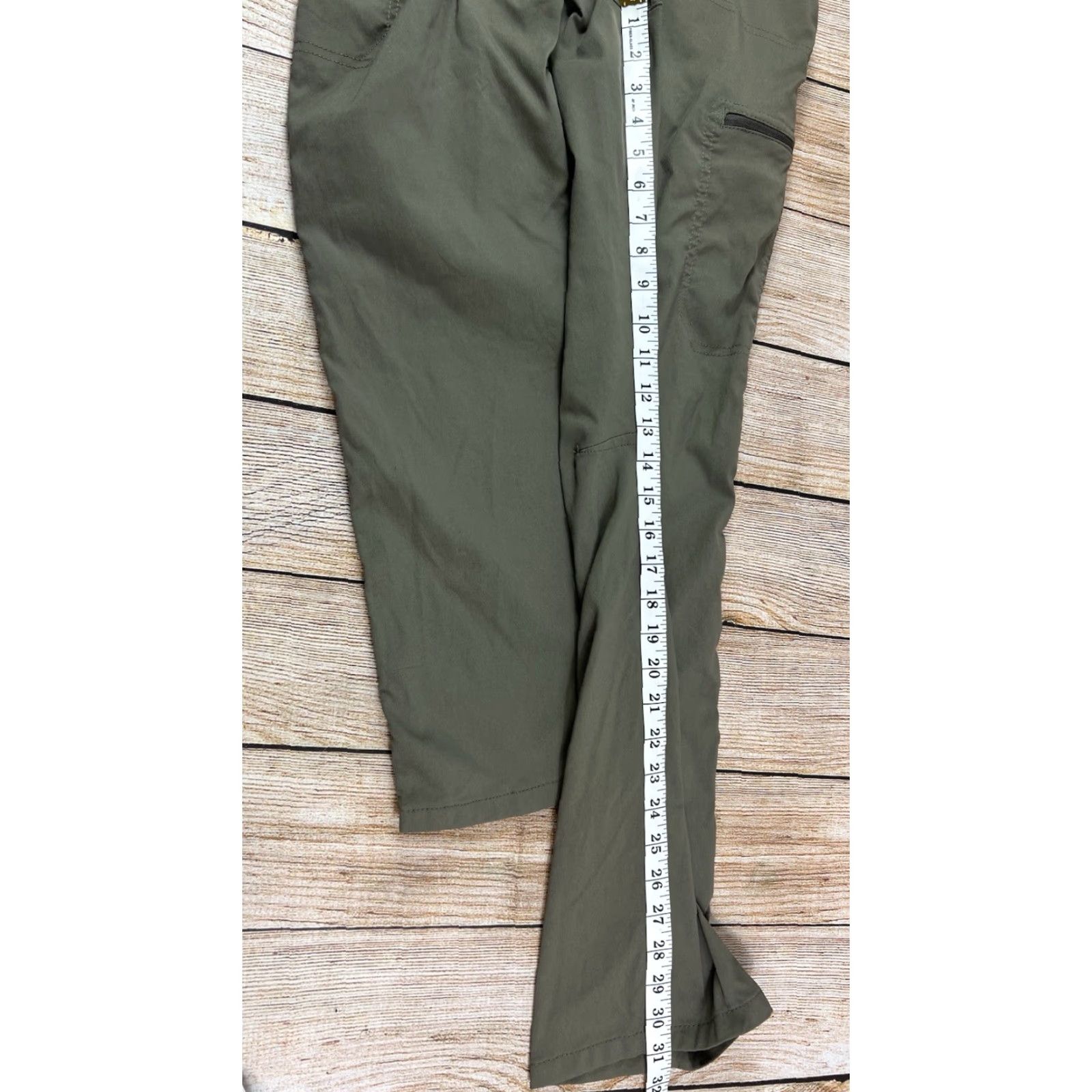 Wrangler Wrangler Cargo Nylon Outdoor Work Pants Mens 38x30 Green Regular Inseam 30 USA Logo dePartment Men Pants Size US 38 / EU 54 - 5 Thumbnail