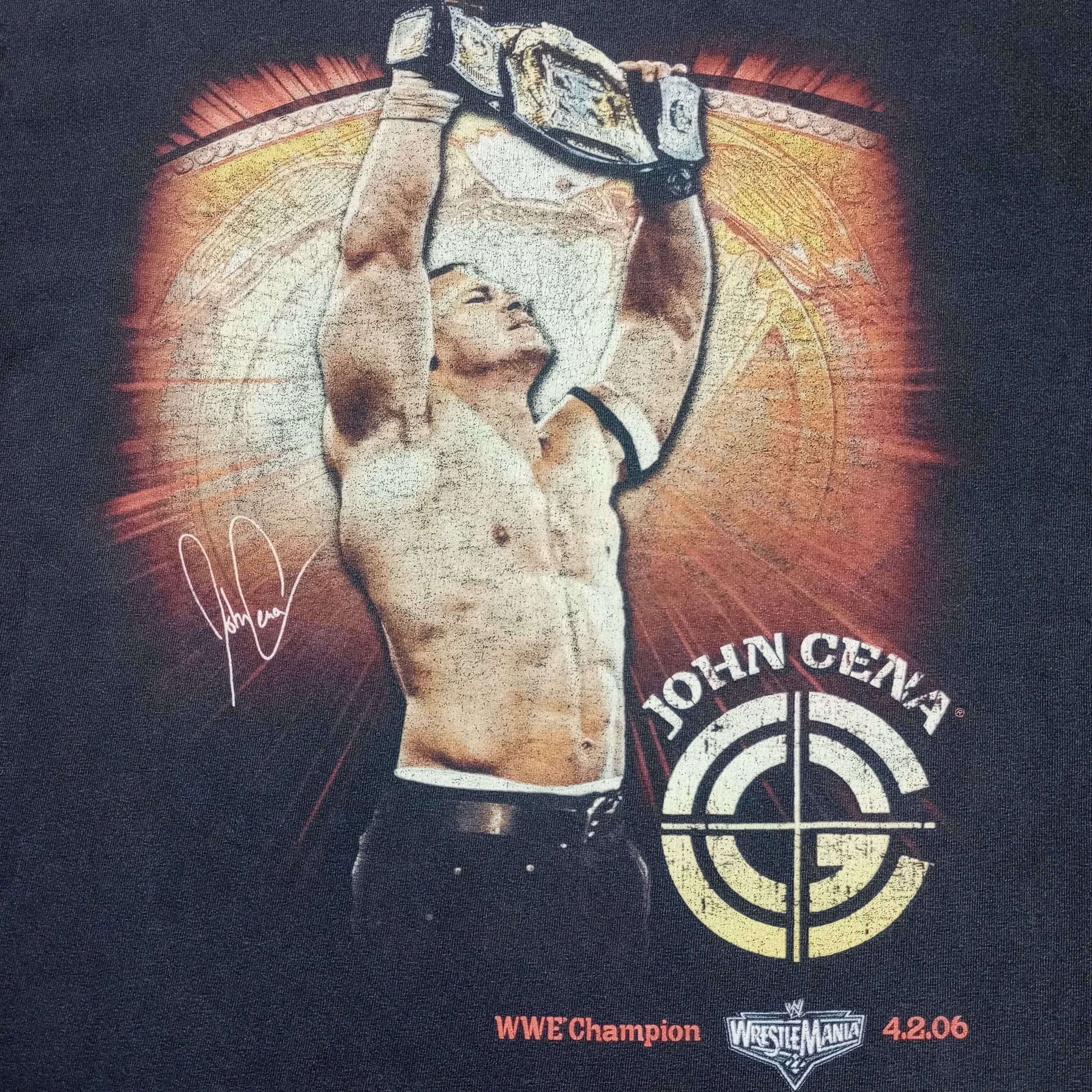 Vintage WWE John Cena Wrestling Entertainment Vintage Tshirt Size US M / EU 48-50 / 2 - 2 Thumbnail
