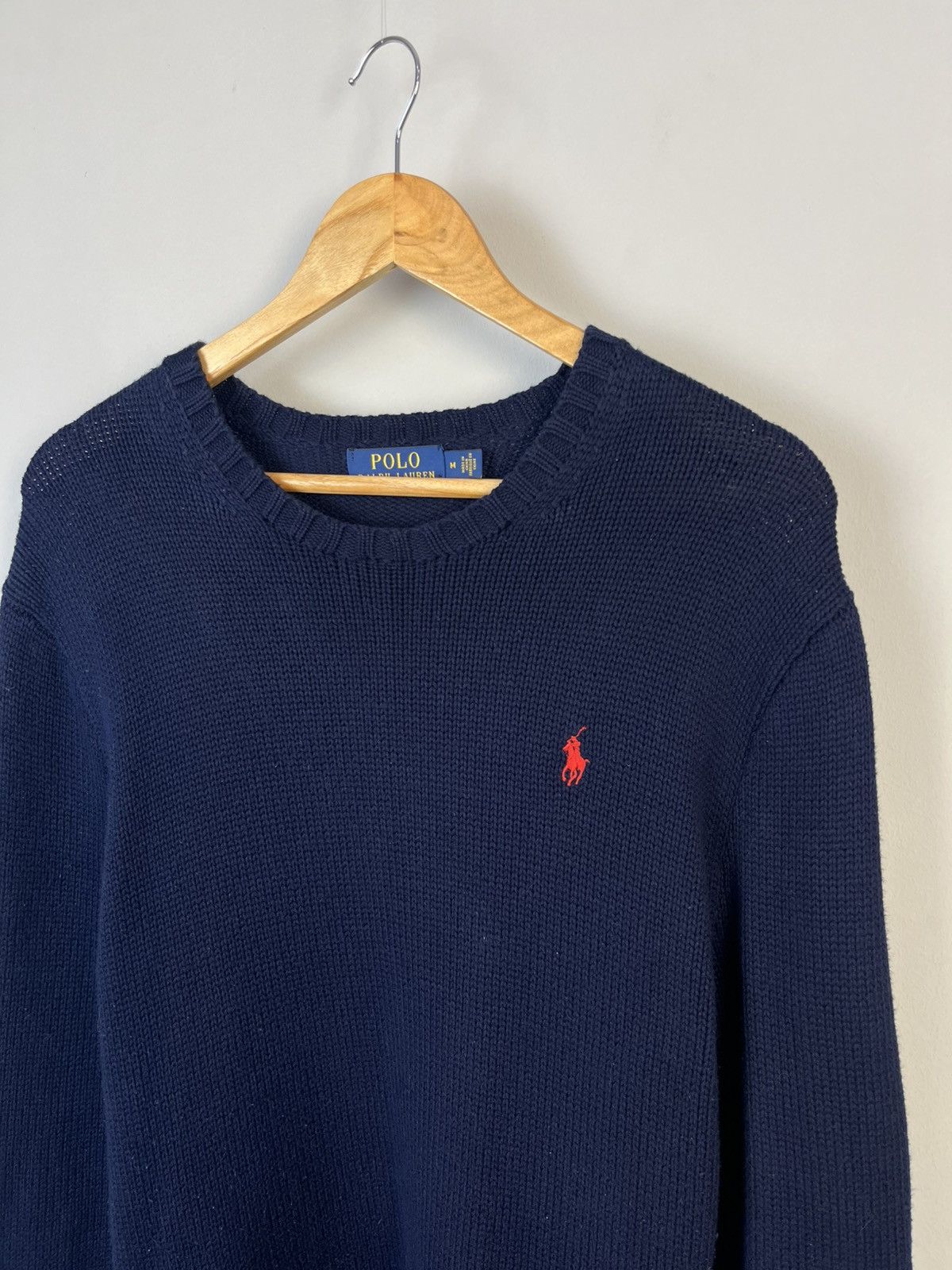 Ralph Lauren Ralph Lauren Luxury Knitted Cotton Heavy Sweater Jumper Size US M / EU 48-50 / 2 - 3 Thumbnail
