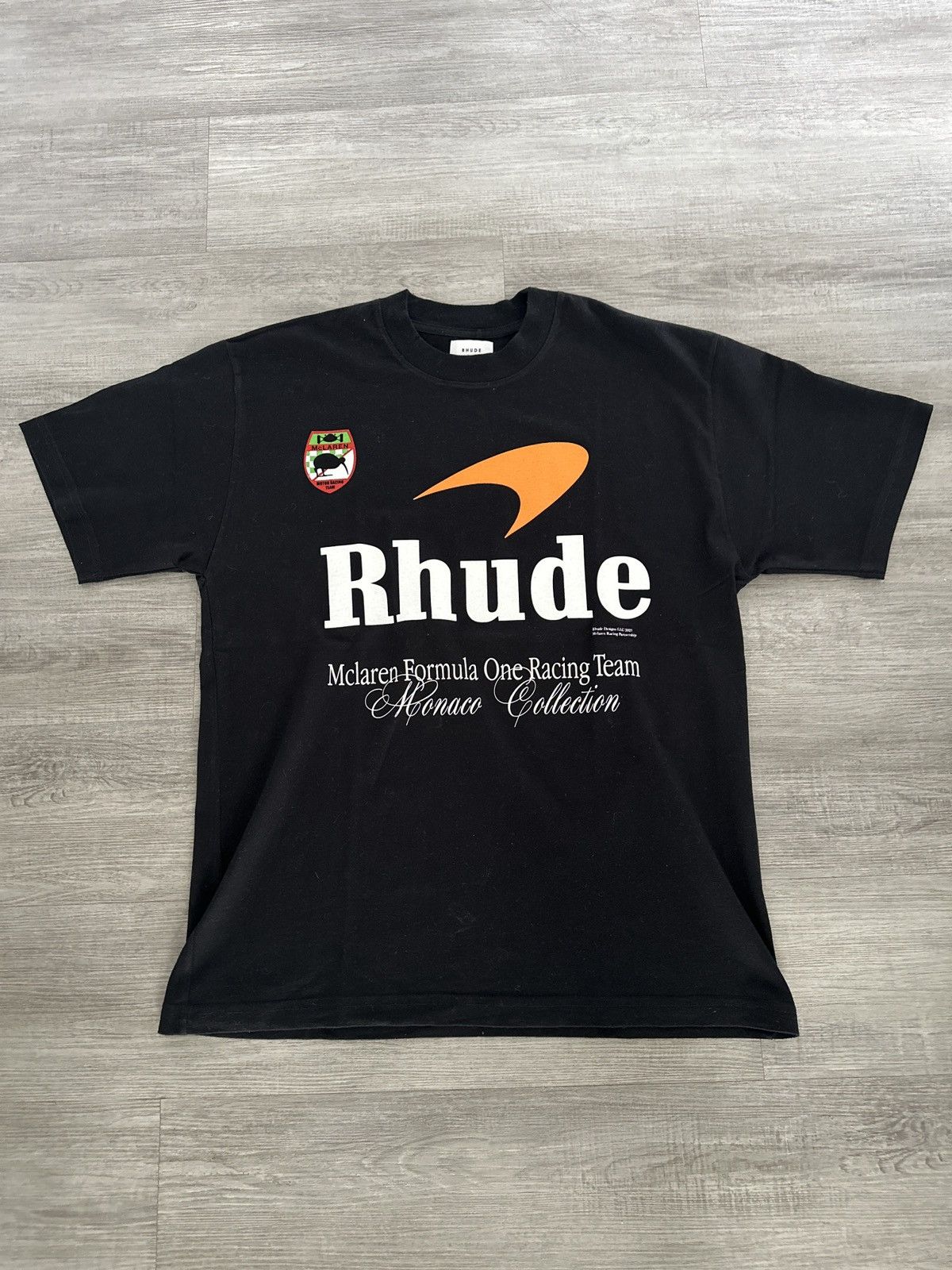 Rhude Rhude x McLaren Merch Tee Size US XL / EU 56 / 4 - 6 Thumbnail