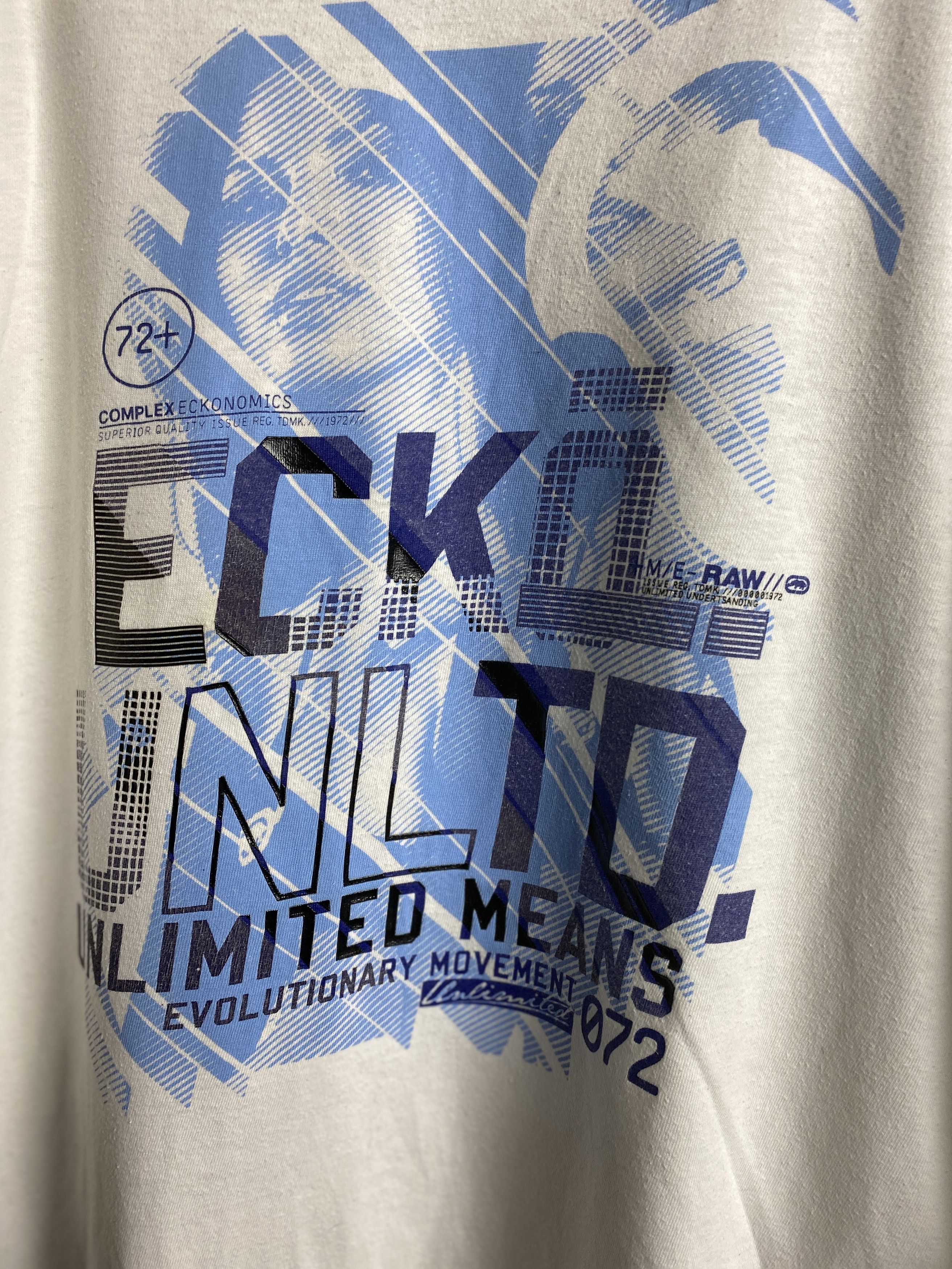 Ecko Unltd. Ecko Unltd big logo printed t-shirt tee y2k 00s rap hip hop Size US XXL / EU 58 / 5 - 2 Thumbnail