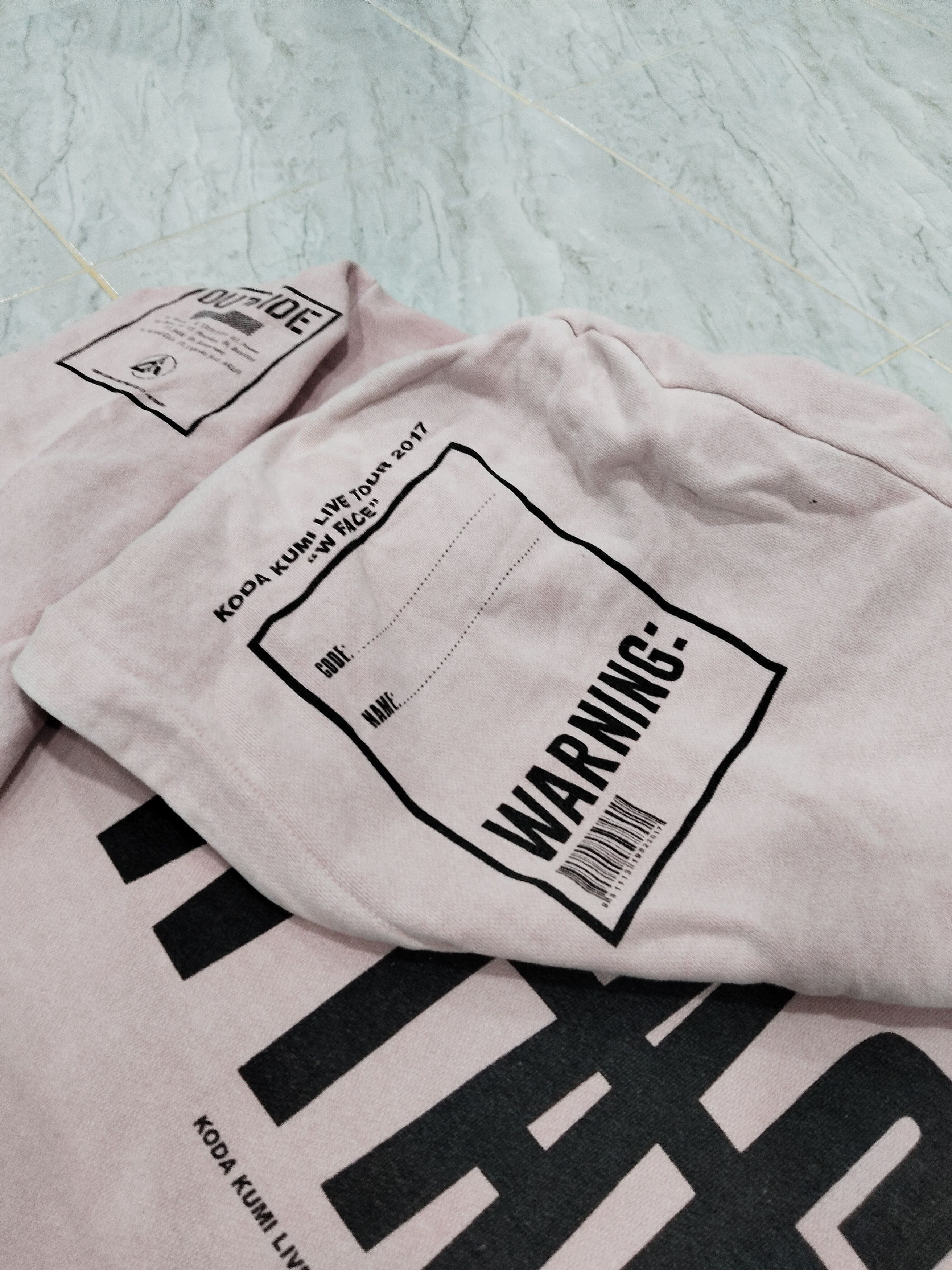 Band Tees × Vintage WFace Koda Kumi Tour 2017 Japanese Band Hoodie Size US M / EU 48-50 / 2 - 6 Thumbnail