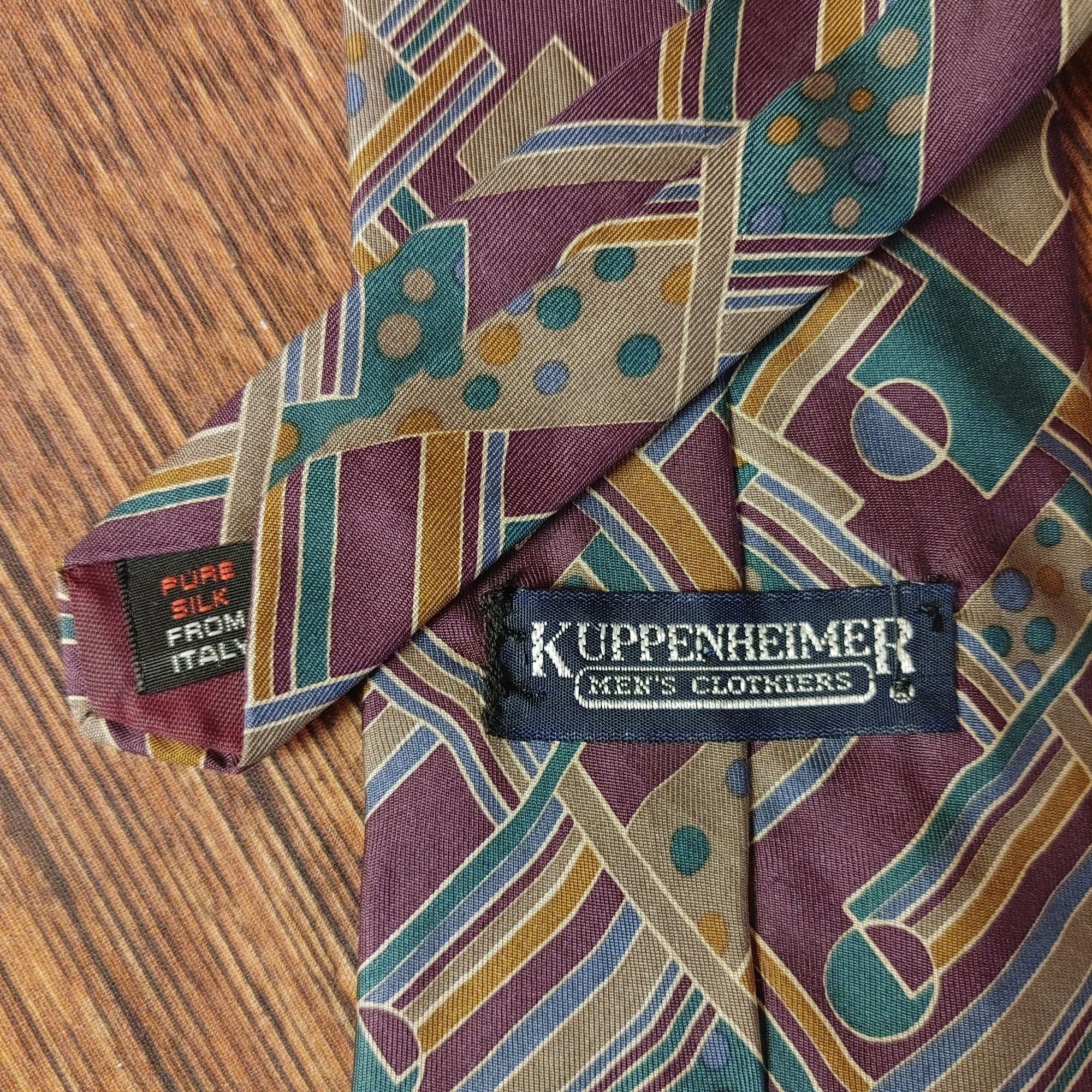 Other Kuppenheimer Men's Multicolor Pure Silk Neck Tie Size ONE SIZE - 2 Thumbnail