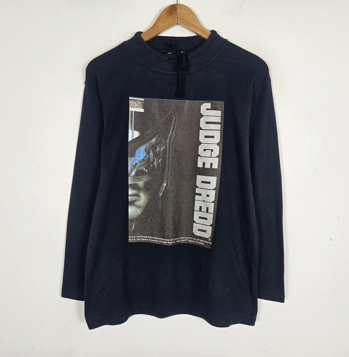Vintage Vintage Judge Dredd 90s 1995 Movie Film shirt Size US M / EU 48-50 / 2 - 2 Thumbnail