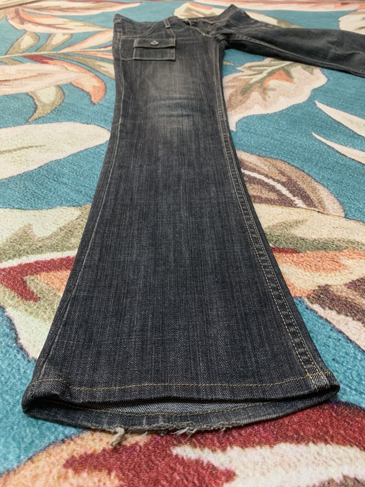 Black Label 🔥 Flared jeans X black label by moussy Size US 29 - 3 Thumbnail