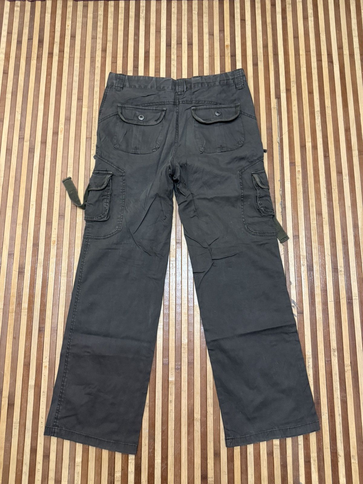 Lee Brennan Design Vintage L.BRENN Cargo Pants 8 Pockets / Streetwear W30X30 Size US 30 / EU 46 - 7 Thumbnail