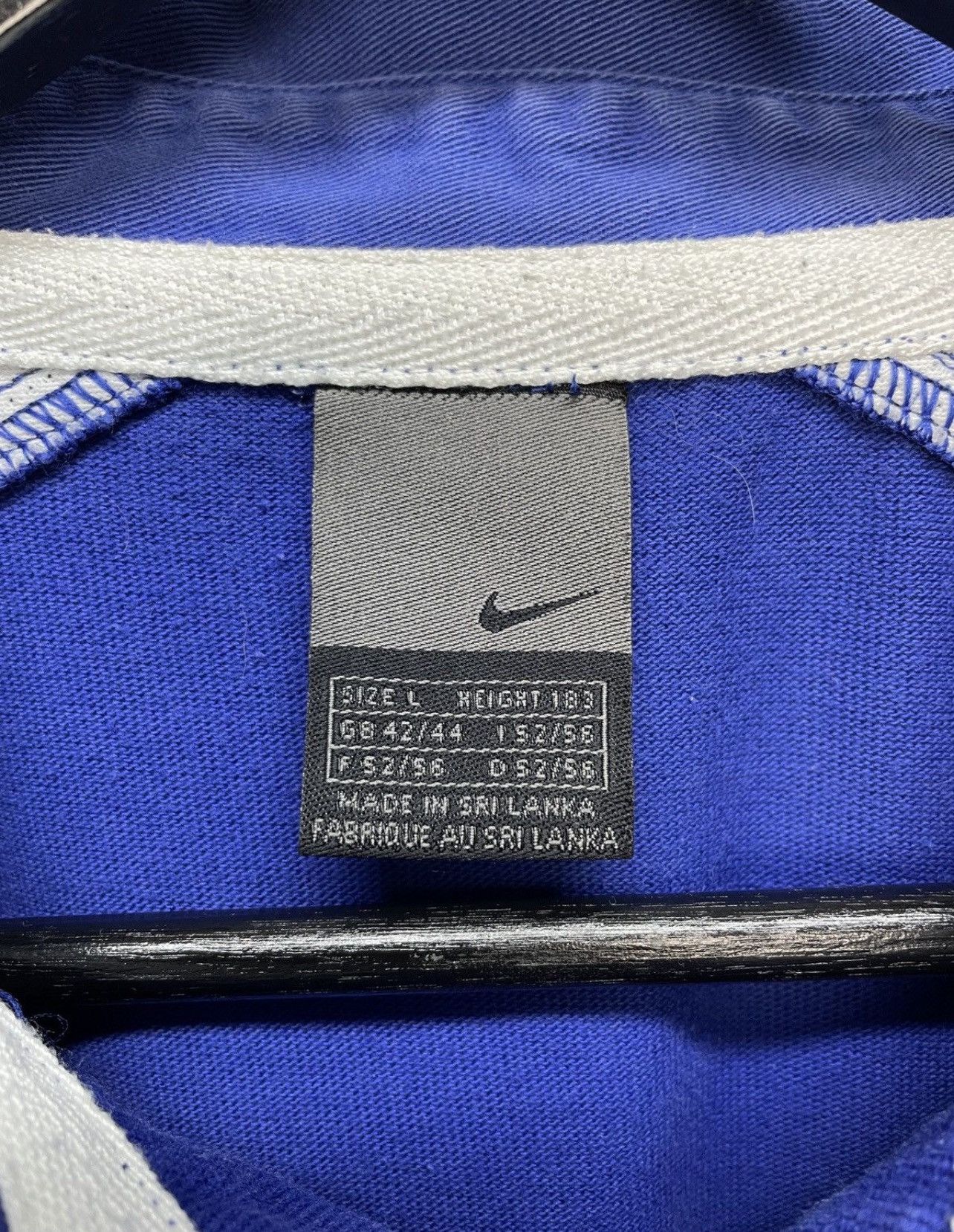Vintage Vinitage Y2K Nike France 2000s Rugby Polo Sweatshirt Size US M / EU 48-50 / 2 - 13 Thumbnail