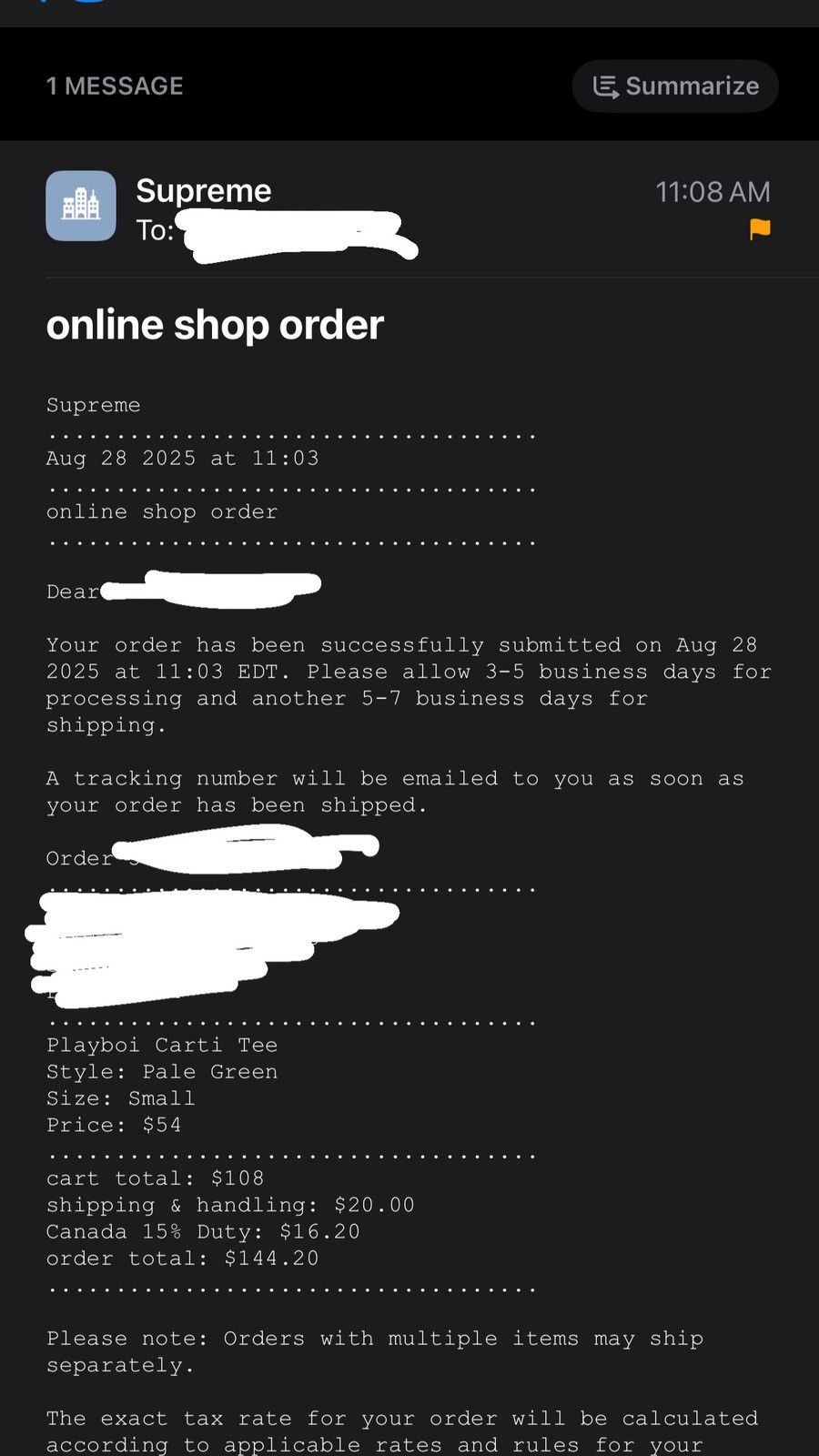 Supreme Supreme Playboi Carti T Shirt Neon Pale Green/Yellow Size US S / EU 44-46 / 1 - 5 Thumbnail