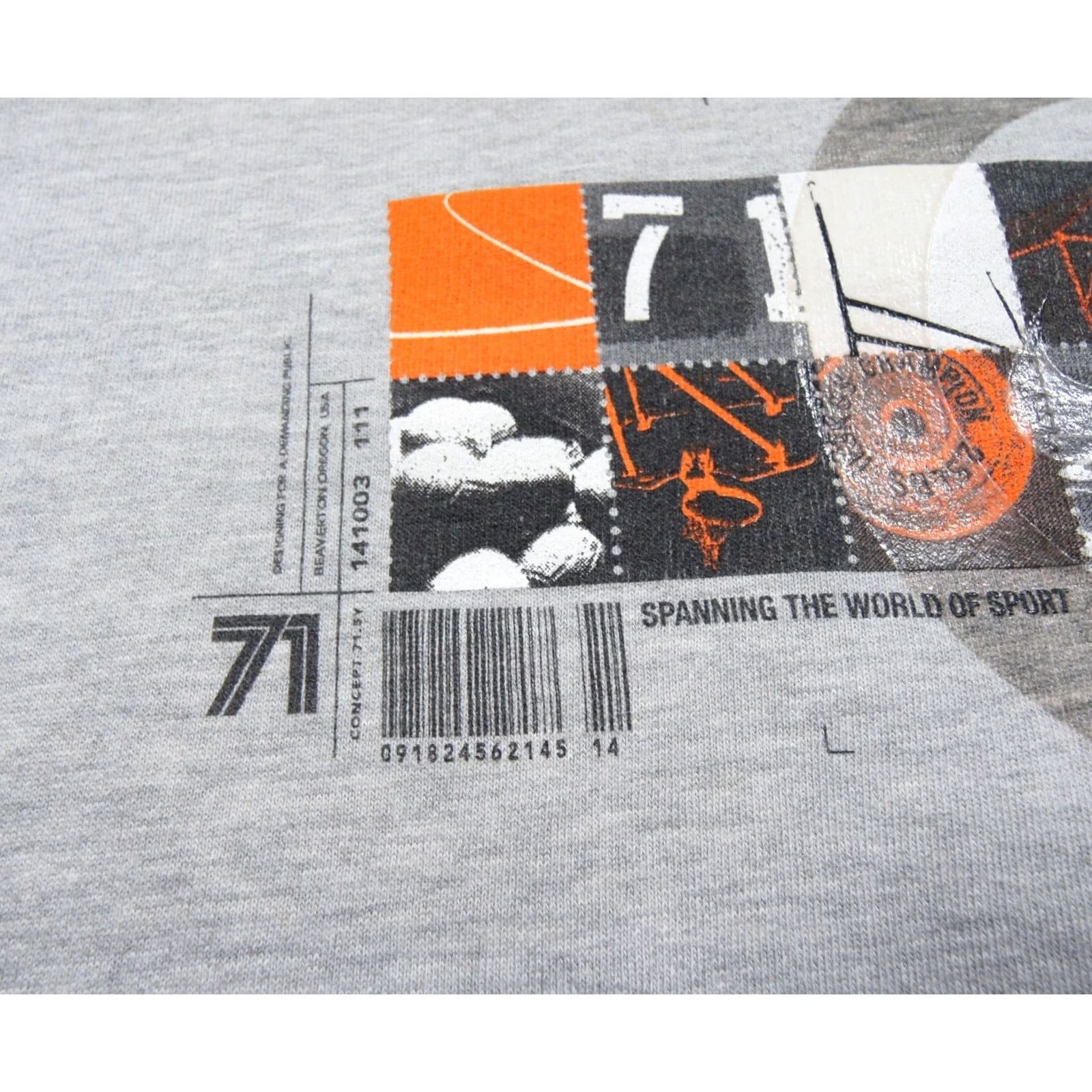 Nike Nike Sweatshirt Mens Large Gray Crewneck Pullover Y2K Vintage Swoosh Sweatshirt Size US L / EU 52-54 / 3 - 3 Thumbnail