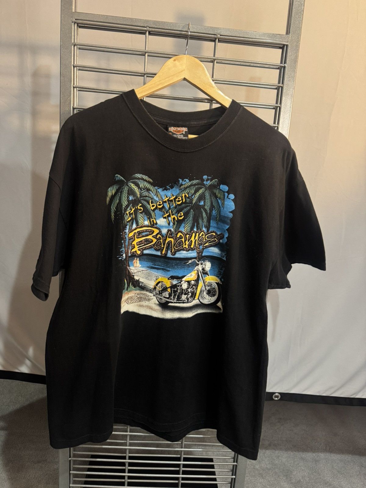 Harley Davidson 2000 Harley Davidson Bahama Tee shirt Size US XL / EU 56 / 4 - 2 Thumbnail