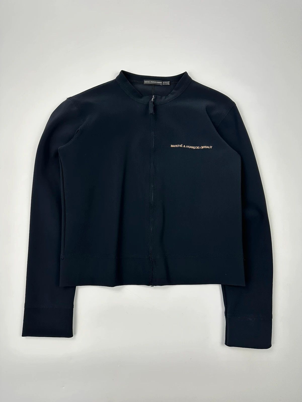 Marithe + Francois Girbaud Marithé + Francois Girbaud 00’s Minimalist Dark Navy Jacket Size M / US 6-8 / IT 42-44 - 5 Thumbnail