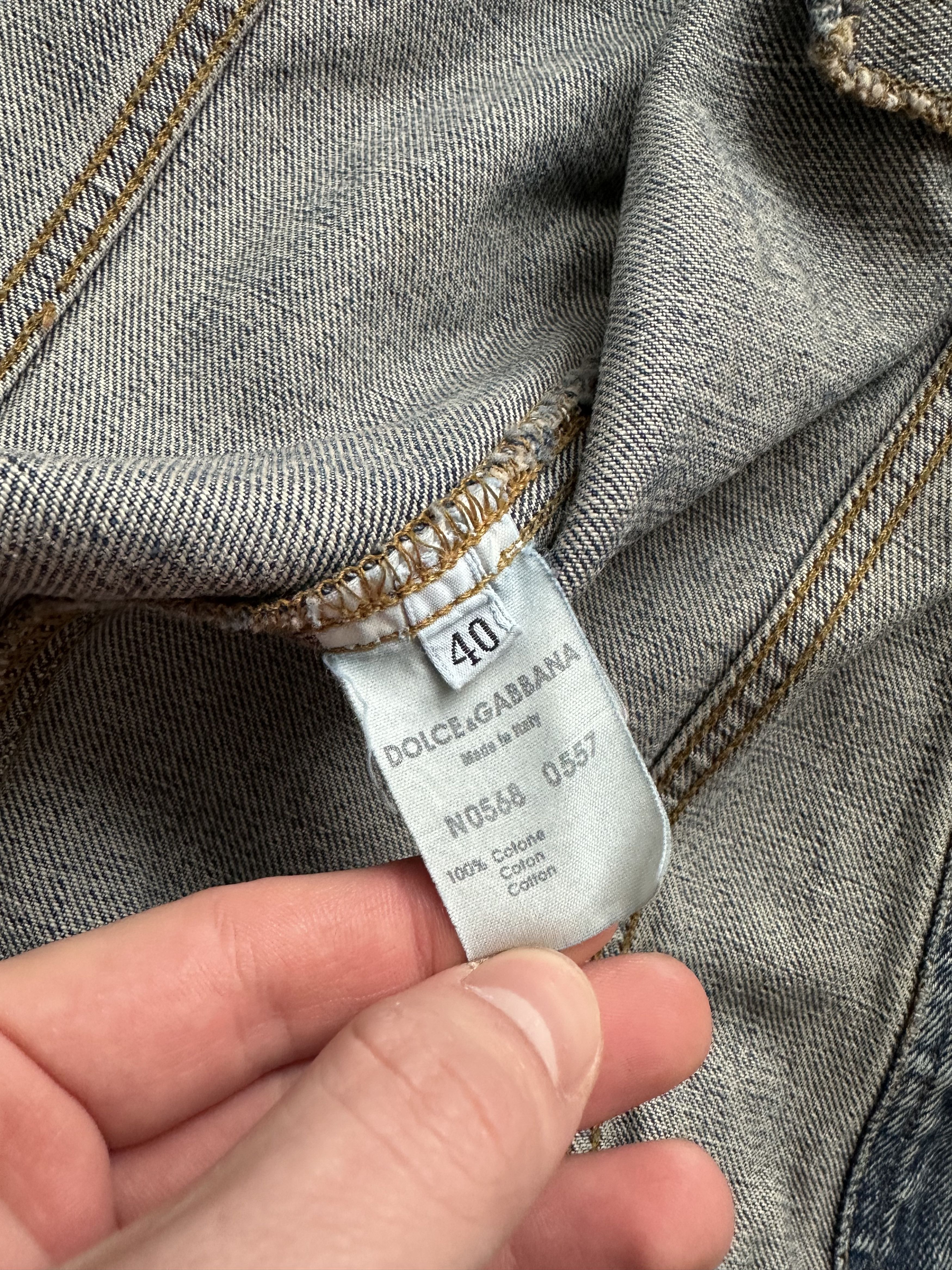 Dolce & Gabbana Dolce Gabbana jeans jacket Size S / US 4 / IT 40 - 9 Thumbnail