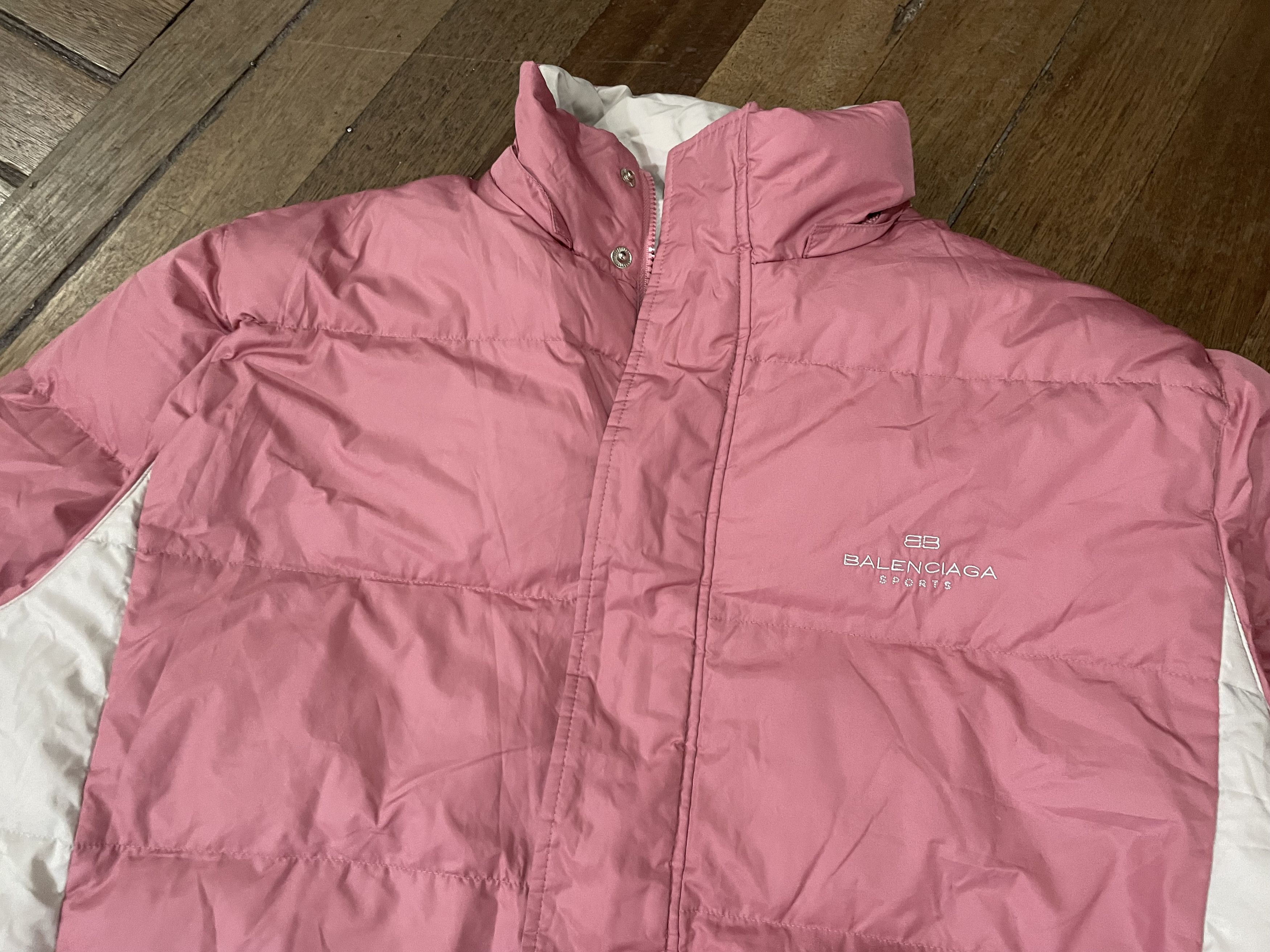Balenciaga Vintage Balenciaga Sports - Puffer Jacket - Reversible Size US L / EU 52-54 / 3 - 2 Thumbnail