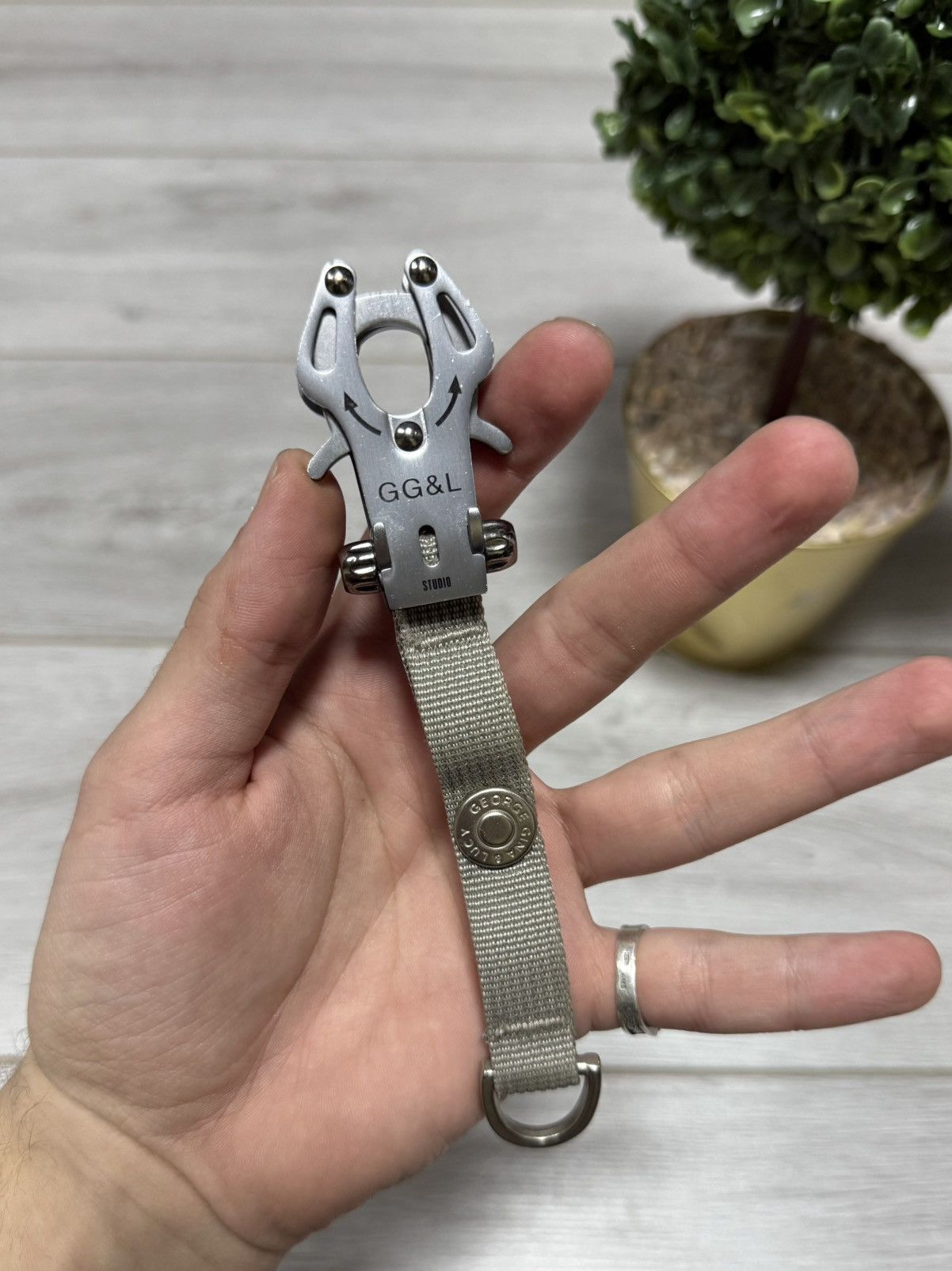 Jewelry George Gina Lucy ALYX style SMALL vintage carabiner key GGL Size ONE SIZE - 1 Thumbnail