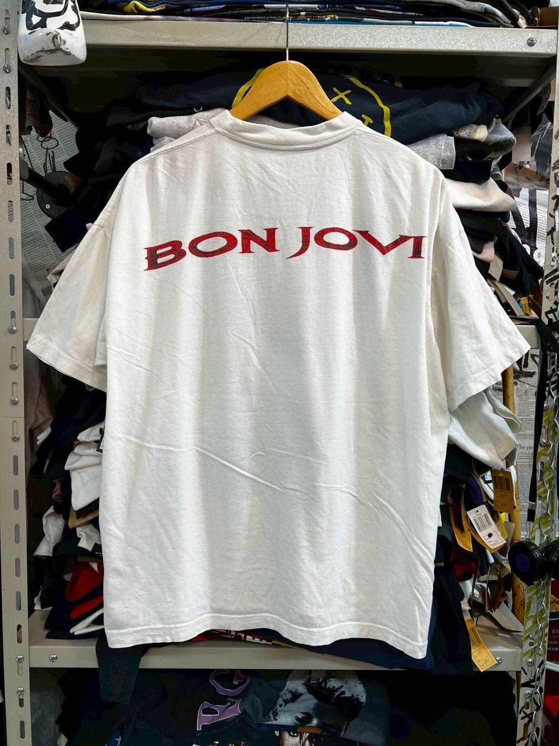 Bon Jovi Bon Jovi 1994’s vintage T shirt Size US XL / EU 56 / 4 - 7 Thumbnail