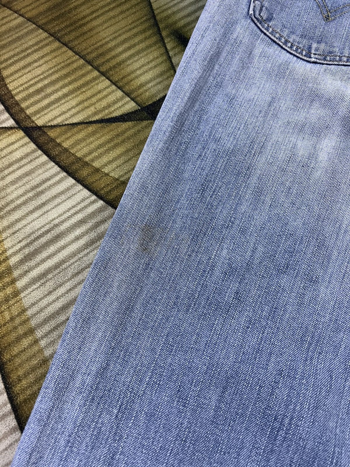 Levi's 💥Vintage Levis 533 Light Wash Distress Jean Size US 30 / EU 46 - 14 Thumbnail