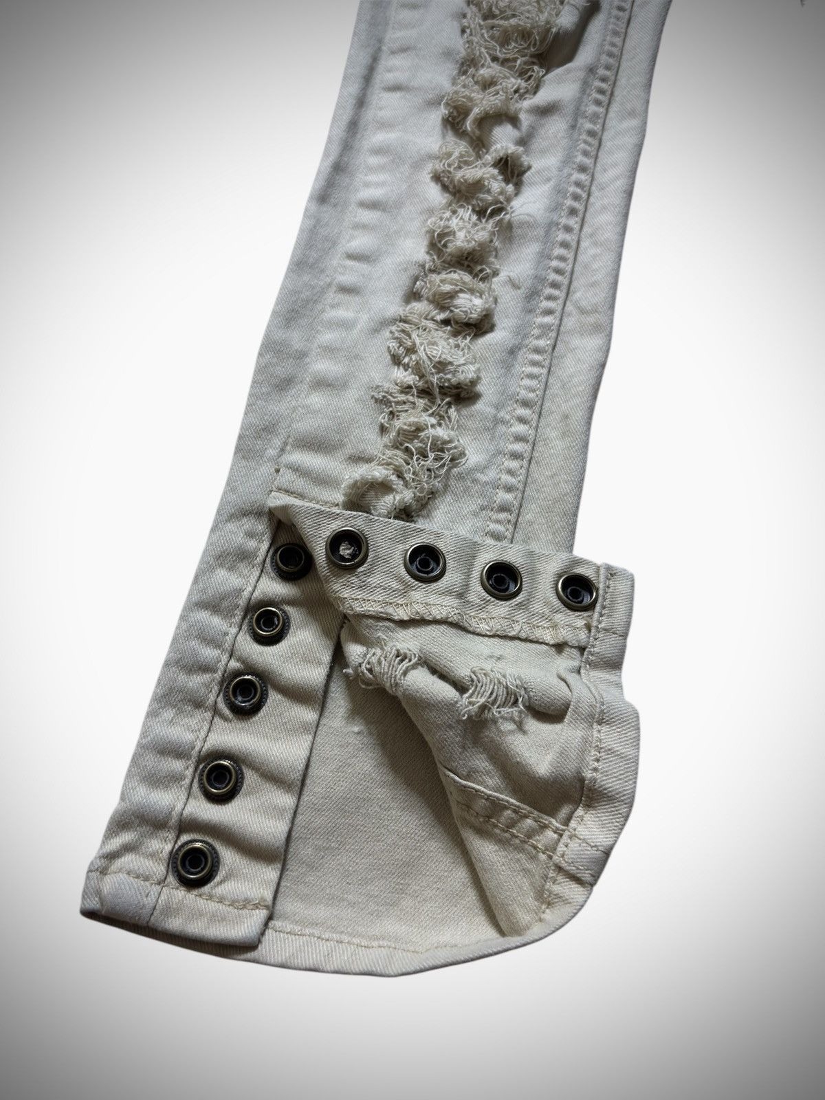 If Six Was Nine 2000’s D.I.A Spec - Distressed Skinny Heisei-era Punk Style Size 27" / US 4 / IT 40 - 5 Thumbnail
