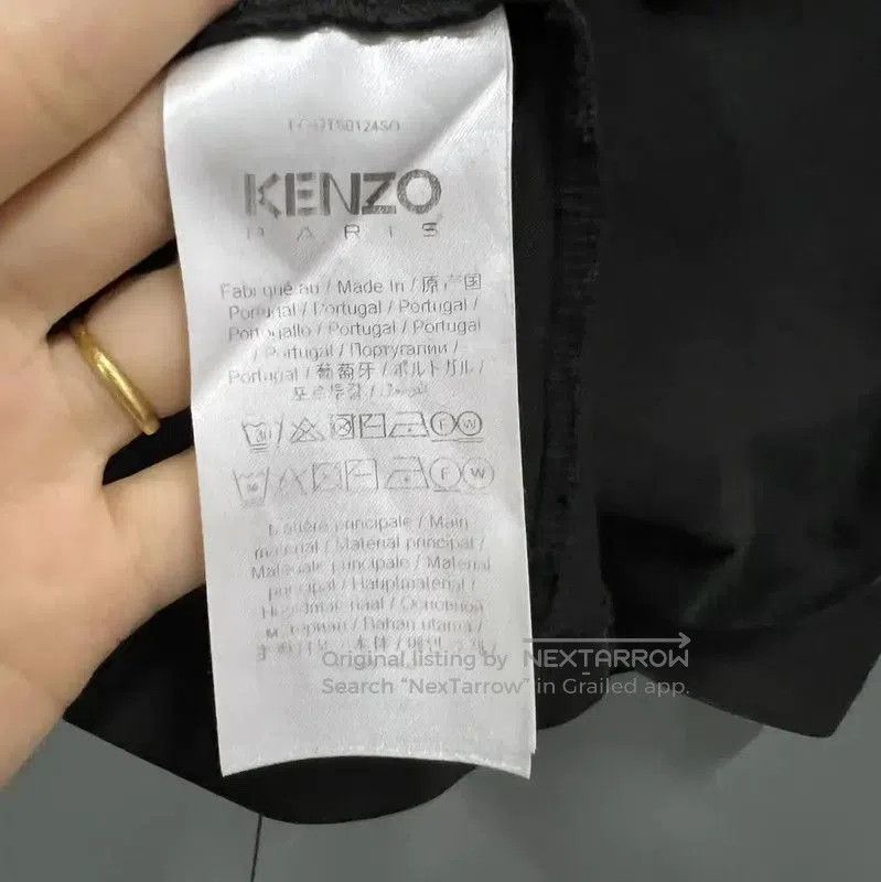 Kenzo KENZO Black Logo Short Sleeve T-Shirt . Size XL / US 12-14 / IT 48-50 - 3 Thumbnail