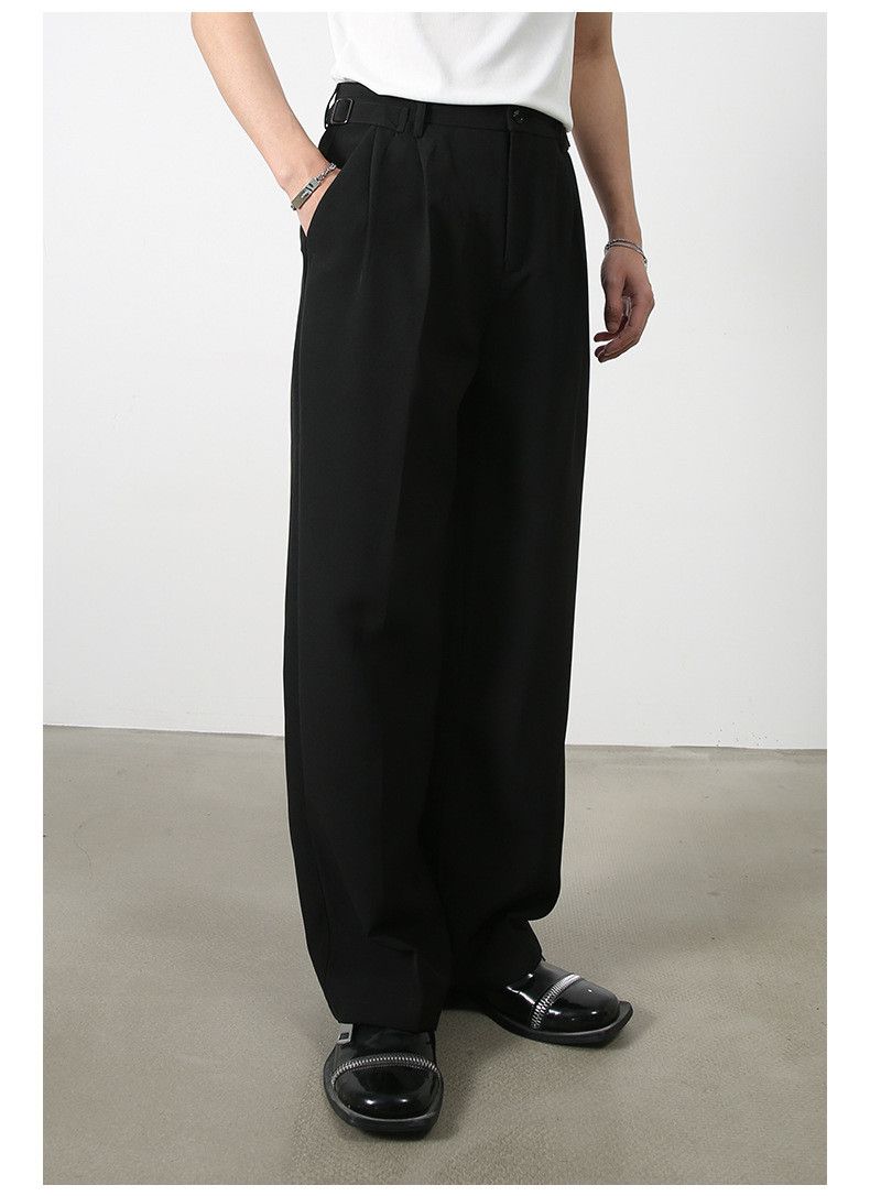 Japanese Brand × Jean Men's straight Japanese trendy wide-leg casual trousers Size US 32 / EU 48 - 6 Thumbnail