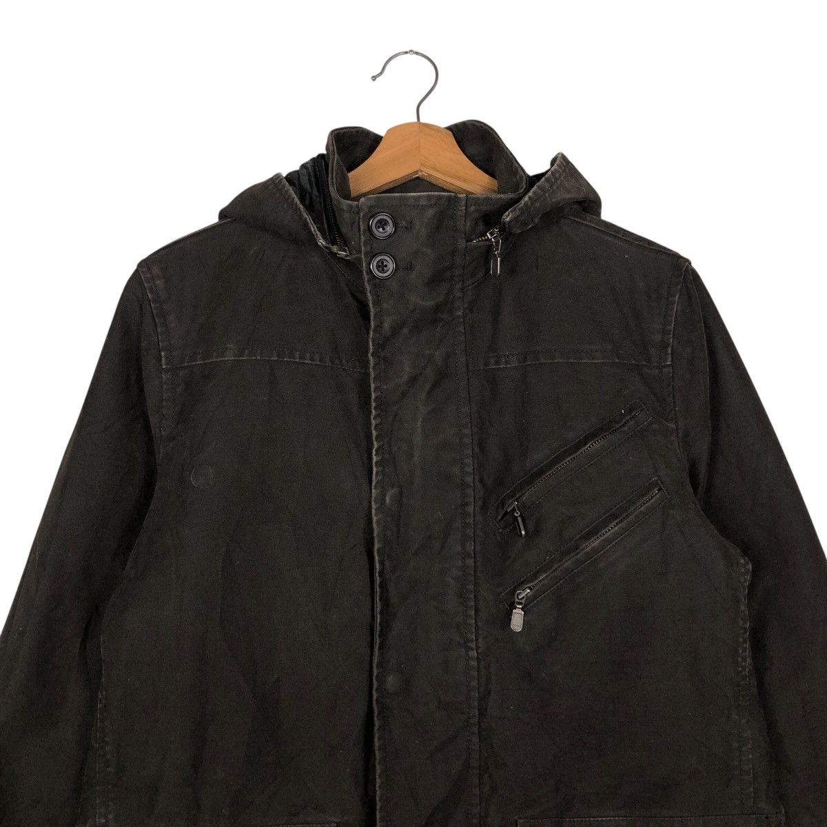 Japanese Brand 📌Vintage Chore Work Jacket Biker Difference Issey Miyake Size US M / EU 48-50 / 2 - 4 Thumbnail