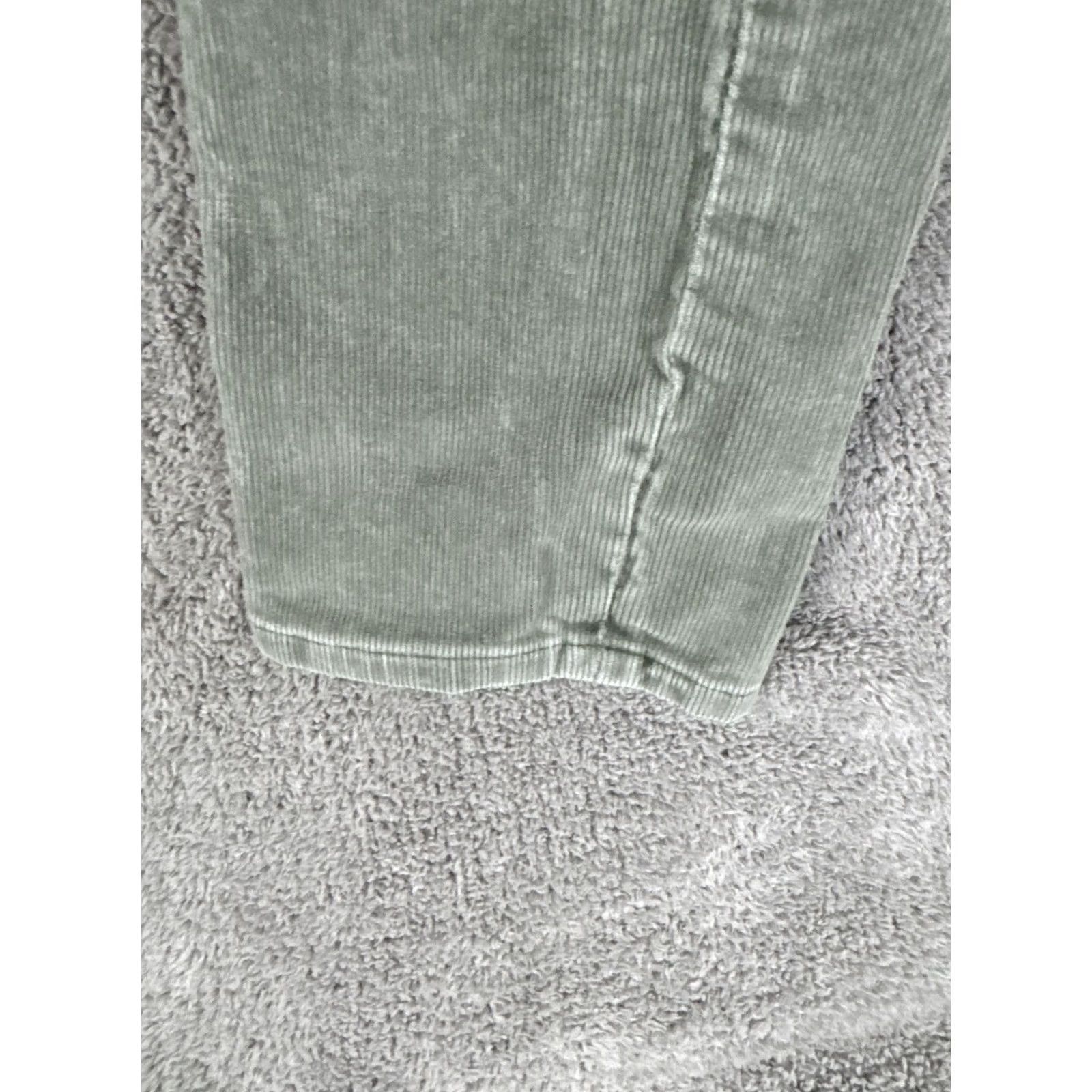 Quiksilver Quiksilver Pants Mens 29 Green Corduroy Straight Tapered Five-Pocket Casual Slim Fit 30in Inseam Mens Size US 29 - 7 Thumbnail