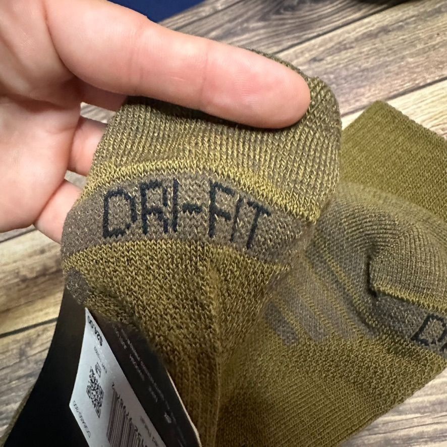 Nike Nike Men's Outdoor Cushion Wool Blend Crew Socks NWT Size La Size ONE SIZE - 4 Thumbnail