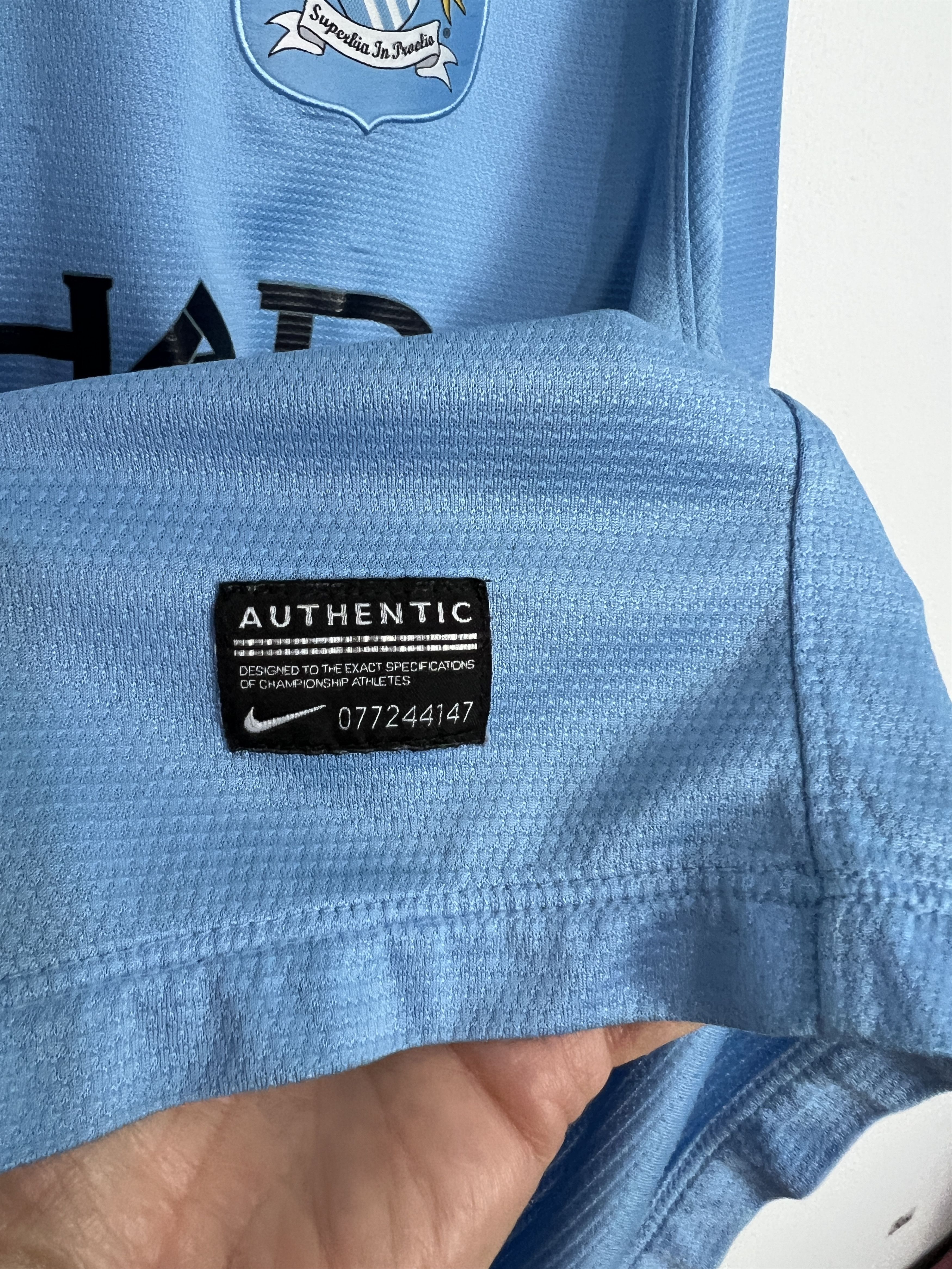 Nike Manchester City Home football shirt Soccer Jersey Trikot Size US XL / EU 56 / 4 - 4 Thumbnail