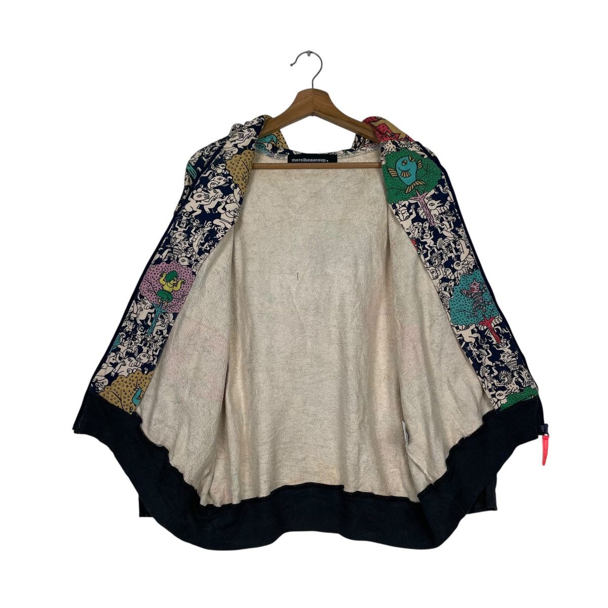 mercibeaucoup Mercibeaucoup Full Print Zipper Hoodie Size US S / EU 44-46 / 1 - 12 Thumbnail