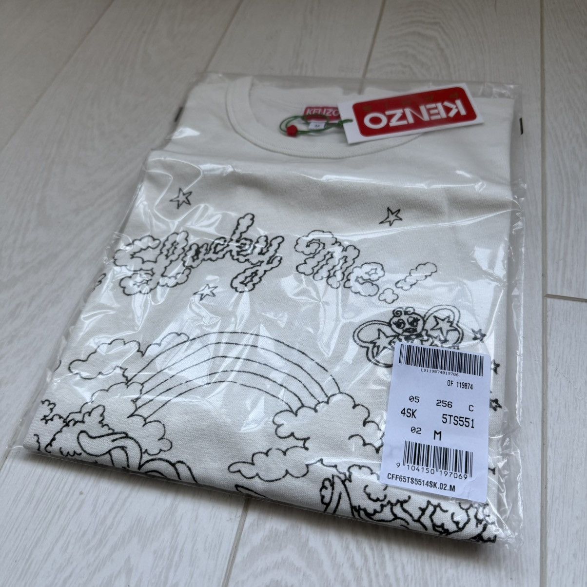 Kenzo × Nigo KENZO Lucky Me T-Shirt (Gift from FW25 Womens Show in Paris) Size US M / EU 48-50 / 2 - 4 Thumbnail