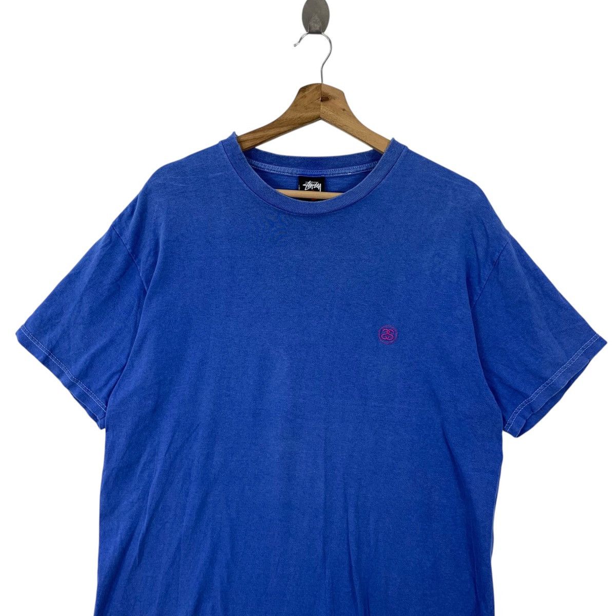 Stussy Vintage STUSSY SKATEBOARD STOCK Logo Tribe Top Tee Shirt Size US L / EU 52-54 / 3 - 2 Thumbnail