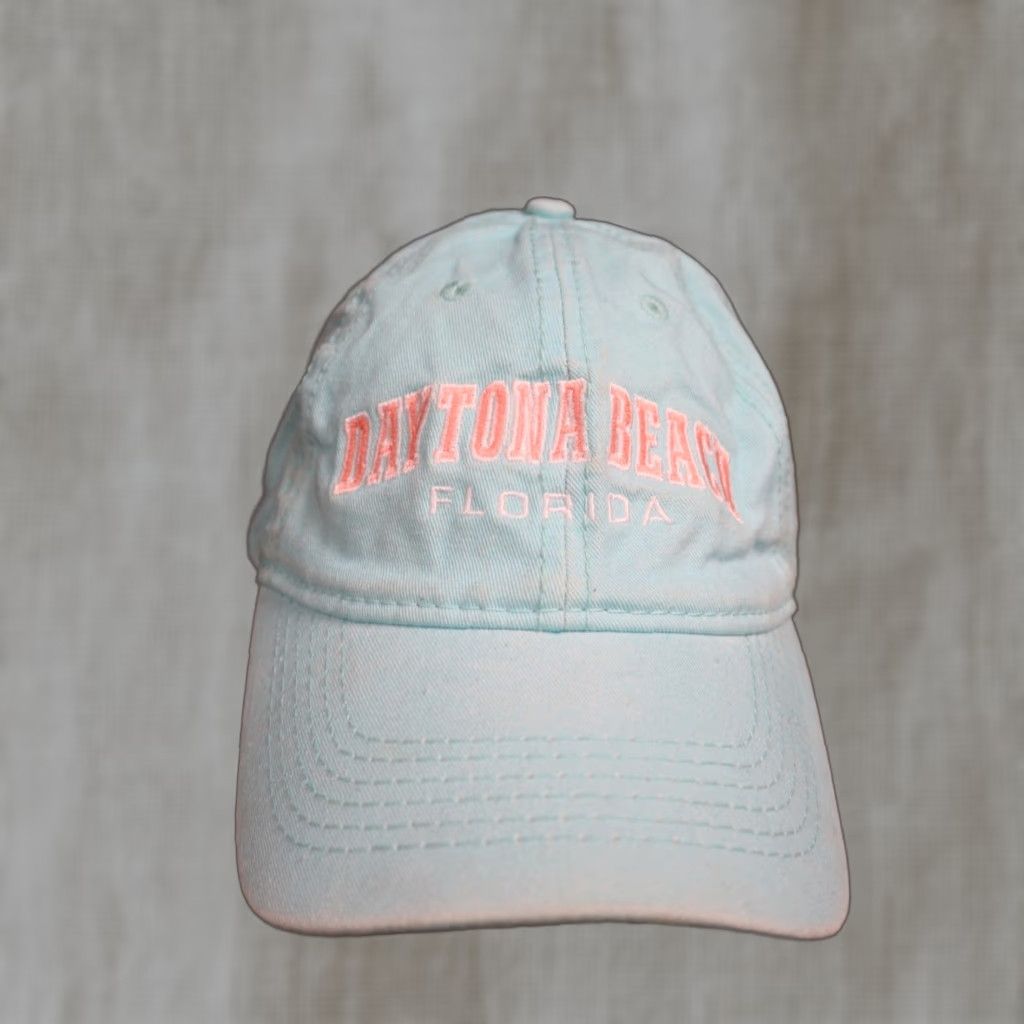Vintage VINTAGE Daytona Beach Florida DB FL Blue Baseball Cap Hat Adjustable Adult Adjustable Size ONE SIZE - 1 Thumbnail