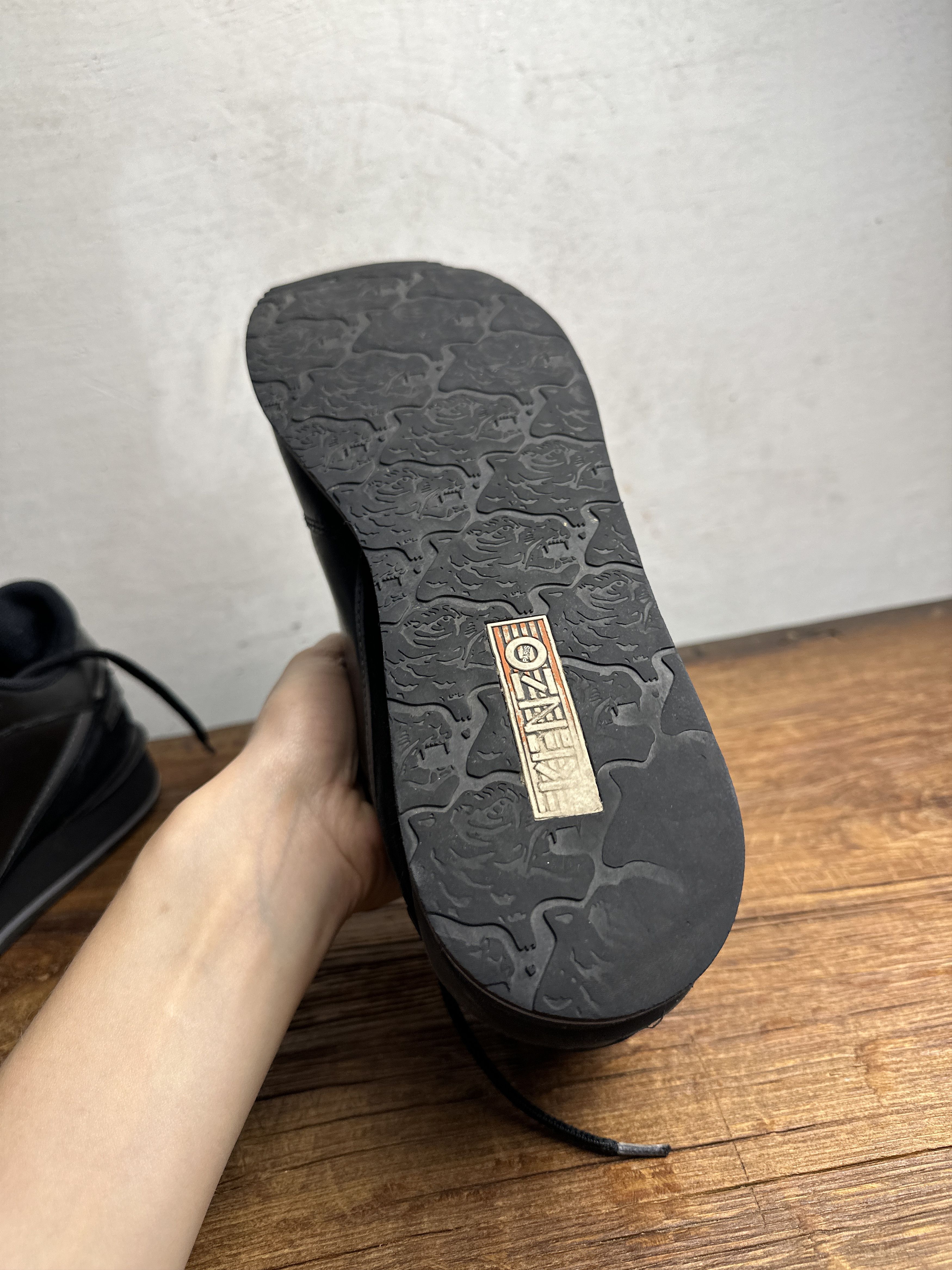 Kenzo Kenzo Crazy Black Heren Sneakers Size US 10 / EU 43 - 13 Thumbnail