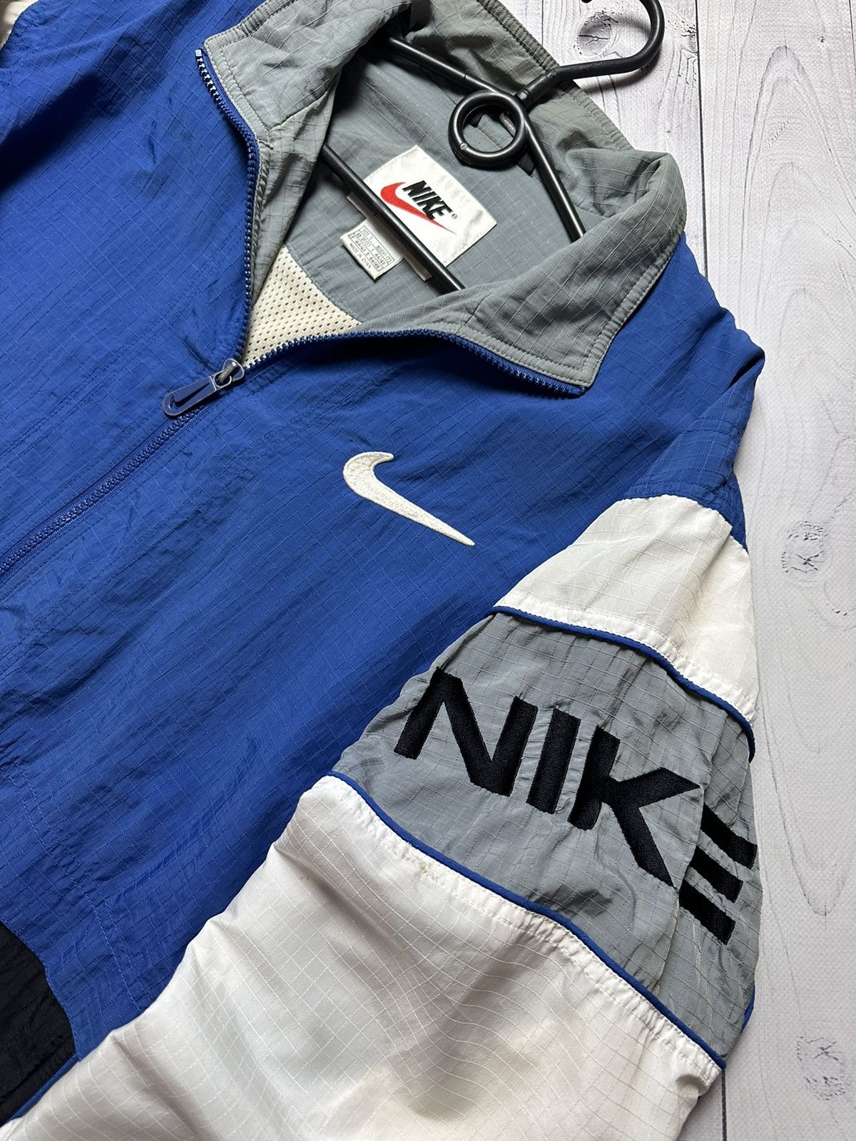 Nike × Vintage Vintage Nike swoosh big logo size S/M rare Size US S / EU 44-46 / 1 - 9 Thumbnail