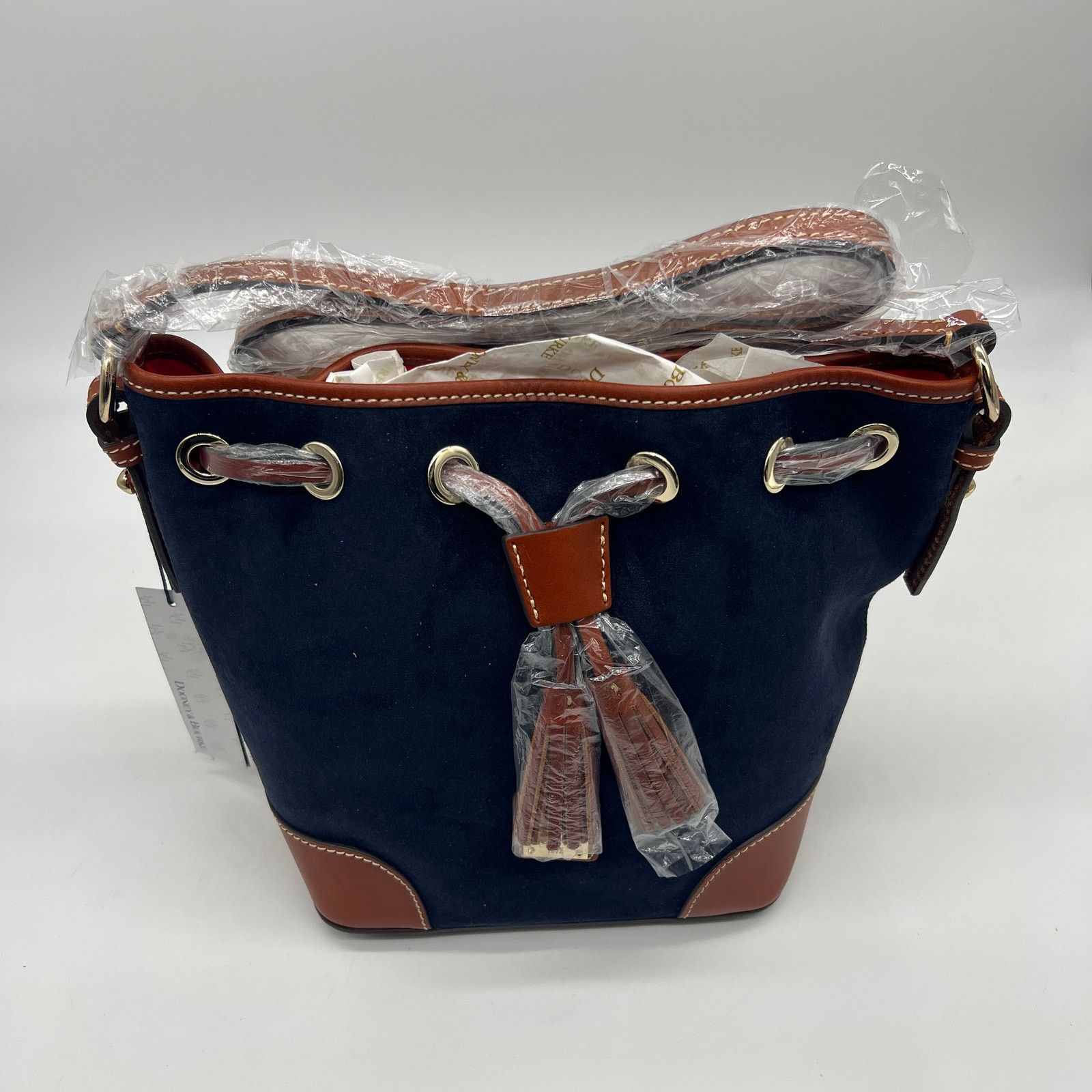 Dooney & Bourke Dooney & Bourke Women Handbags Suede Drawstring Size ONE SIZE - 5 Thumbnail