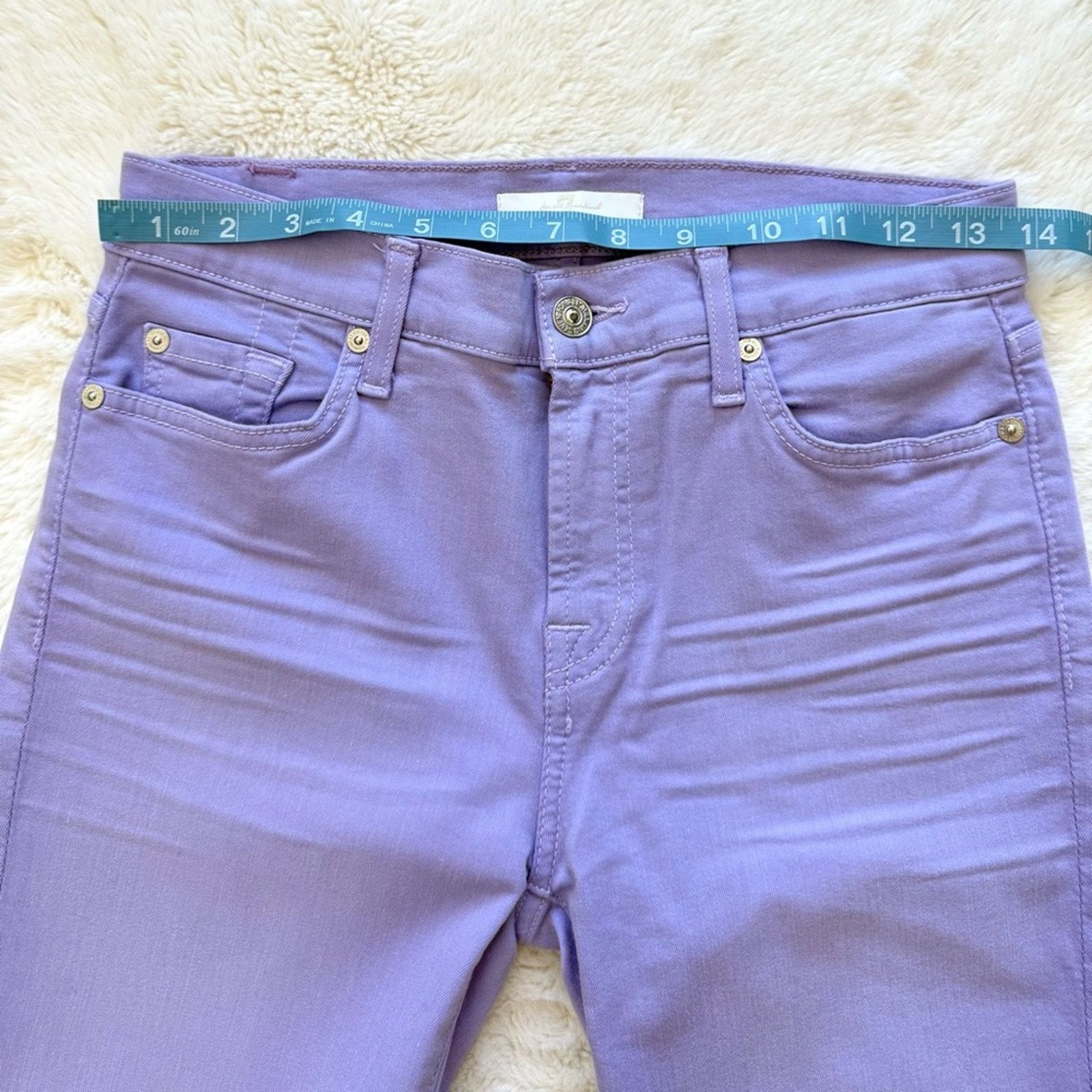 7 For All Mankind 7 for All Mankind women skinny jeans size 27 US Size 27" / US 4 / IT 40 - 7 Thumbnail