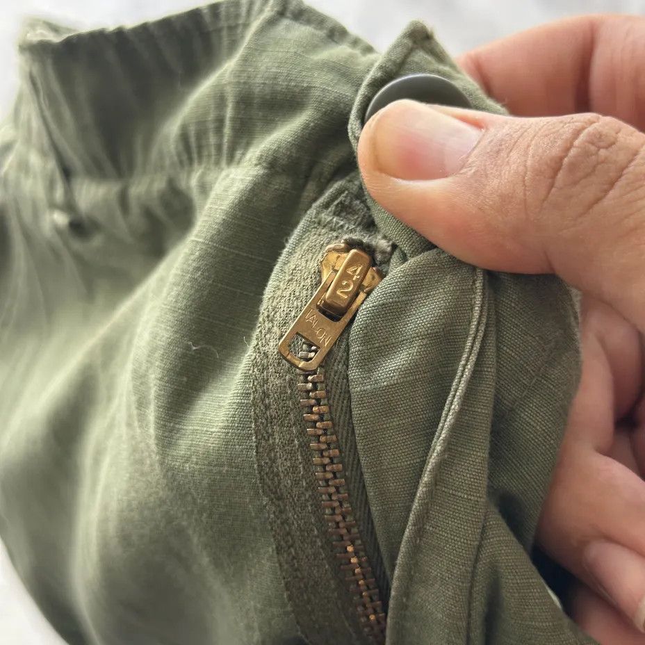 Other Vintage 60s 70s Military Poplin Jungle Combat Cargo Pants Size US 34 / EU 50 - 6 Thumbnail
