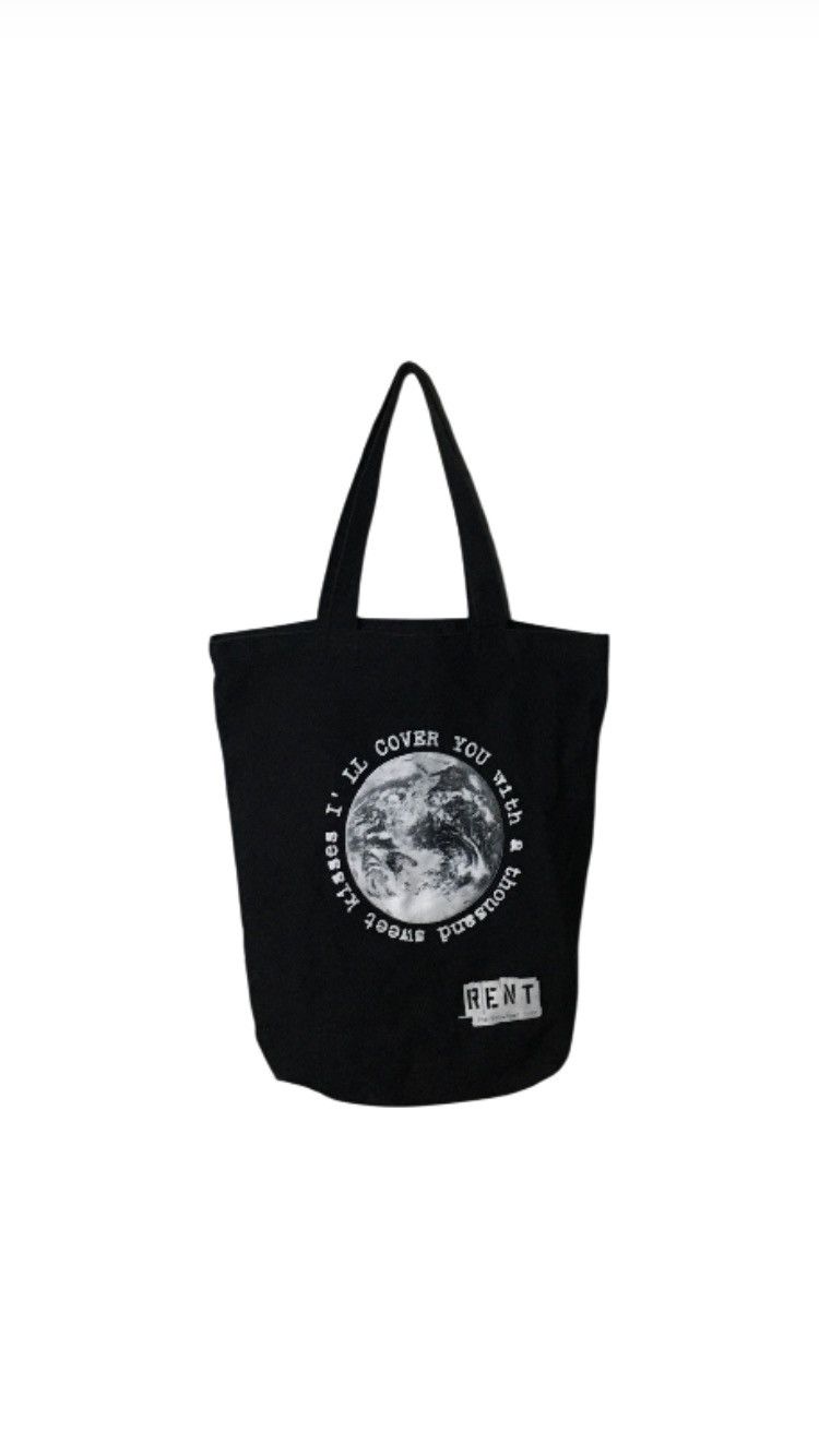 Band Tees Rent Tour Tote Bags Size ONE SIZE - 1 Thumbnail