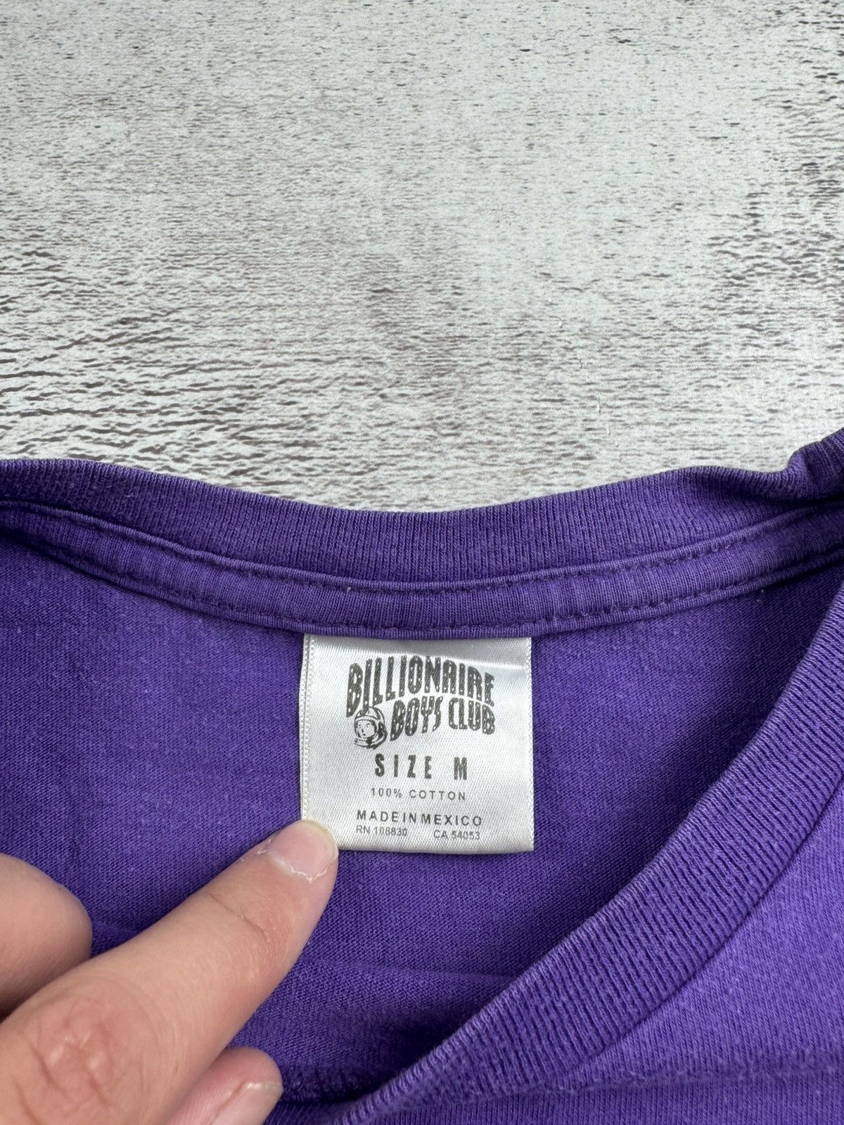Billionaire Boys Club Billionaire Boys Club BBC Purple Medium Streetwear Cotton Jersey T Shirt Tee Size US M / EU 48-50 / 2 - 7 Thumbnail