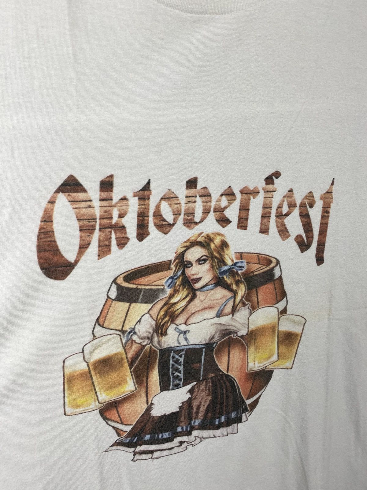 Sex Skateboards 💃T-Shirt Oktoberfest Sexy Girl Art Promo Tee💃 Size US XXL / EU 58 / 5 - 6 Thumbnail