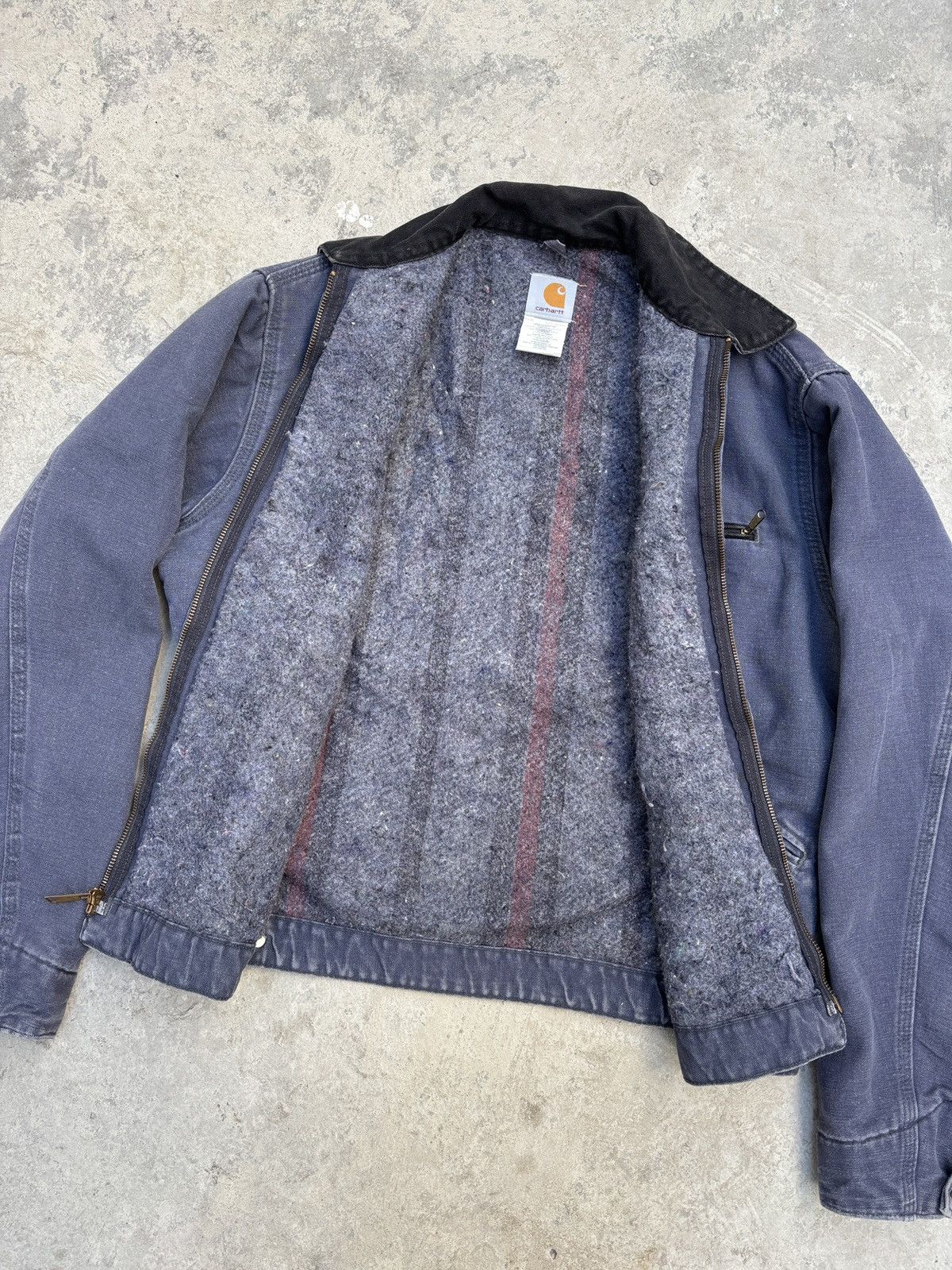 Carhartt ❌SOLD❌ VTG 2001 Petrol Blue Carhartt Detroit Jacket J64 PTL Size US M / EU 48-50 / 2 - 7 Thumbnail