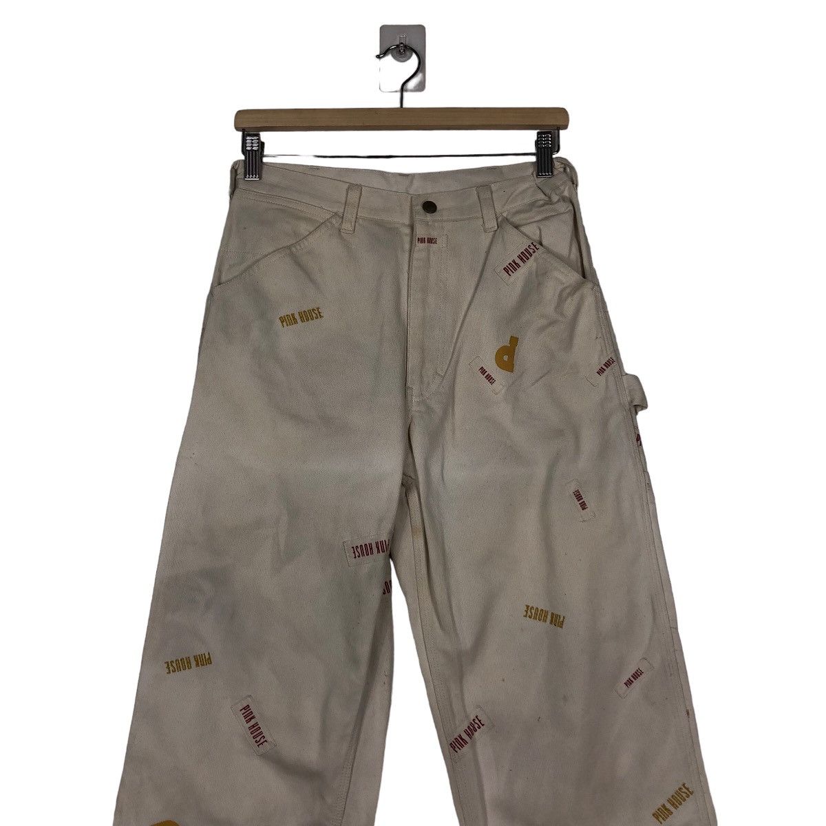 Hysteric Glamour 🔥Bush Pants Cargo Pocket Pink House Issey Miyake Size US 26 / EU 42 - 4 Thumbnail