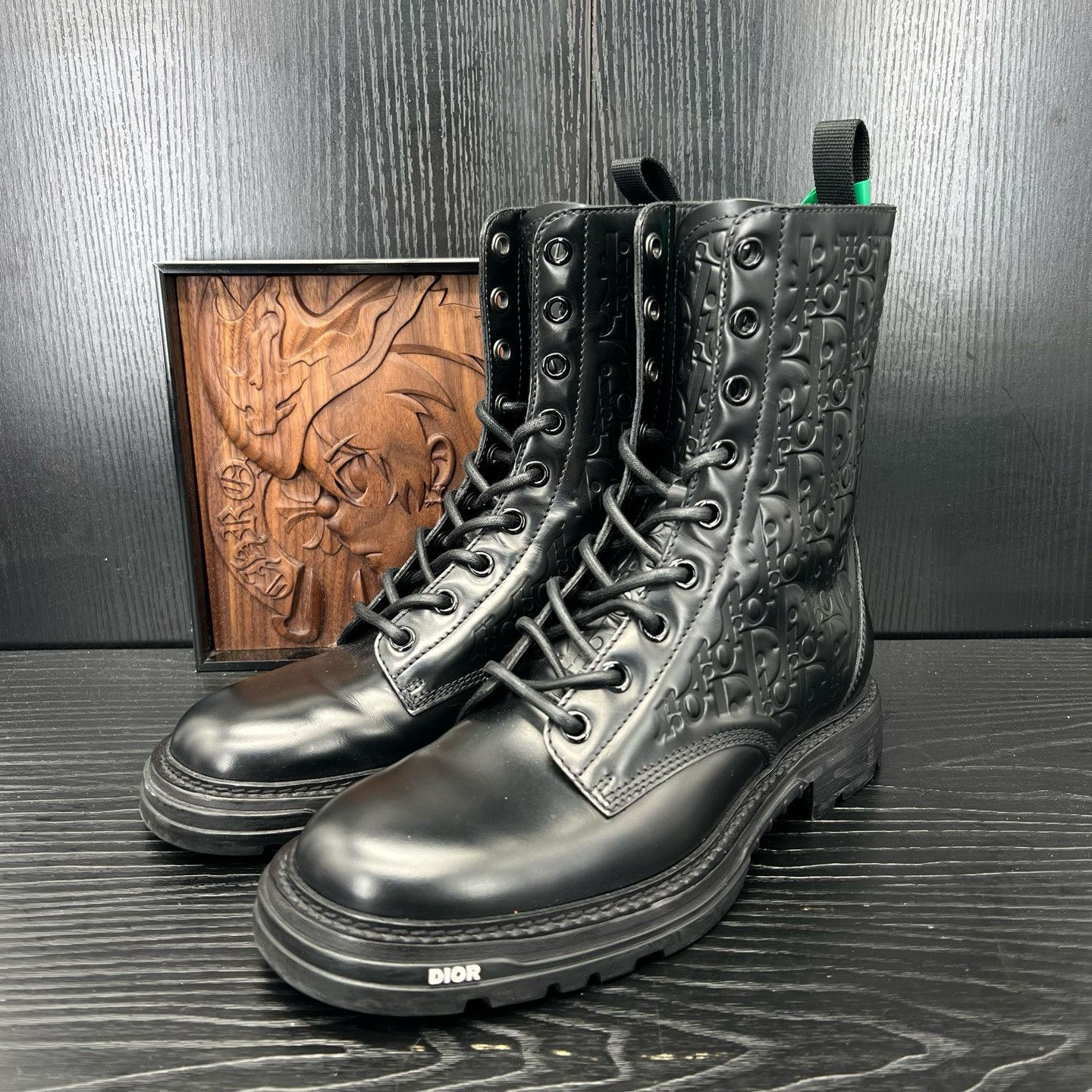 Dior Dior Homme FW08 Lumiere Du Nord Strap Boots | Grailed