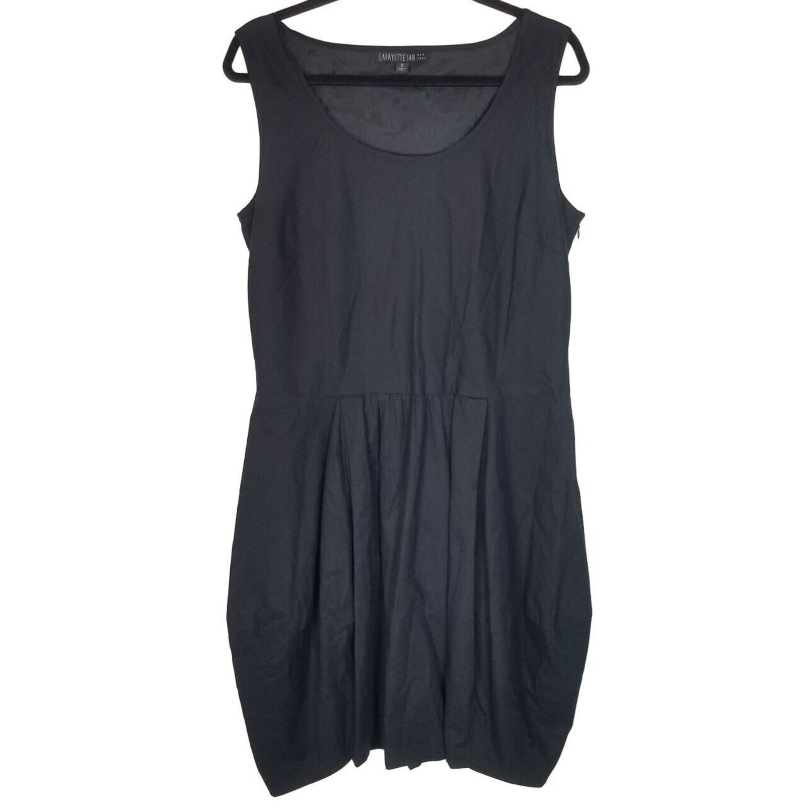 Lafayette 148 Lafayette 148 Womens Little Black Dress Size 12 Bubble Hem Size XL / US 12-14 / IT 48-50 - 1 Thumbnail