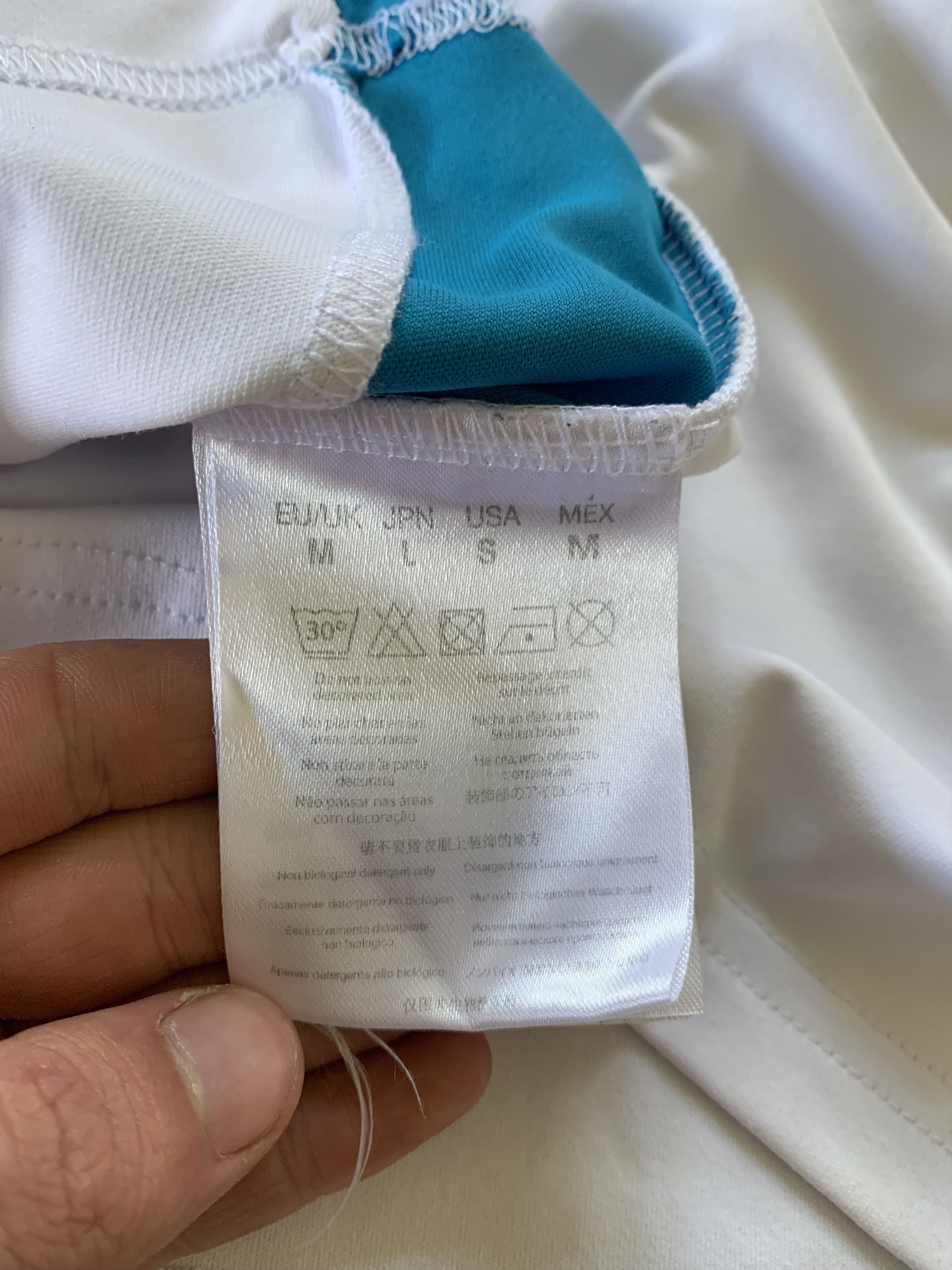 Mercedes-Benz × Rokit AMG Mercedes Racing White T Shirt Jersey Size US M / EU 48-50 / 2 - 8 Thumbnail