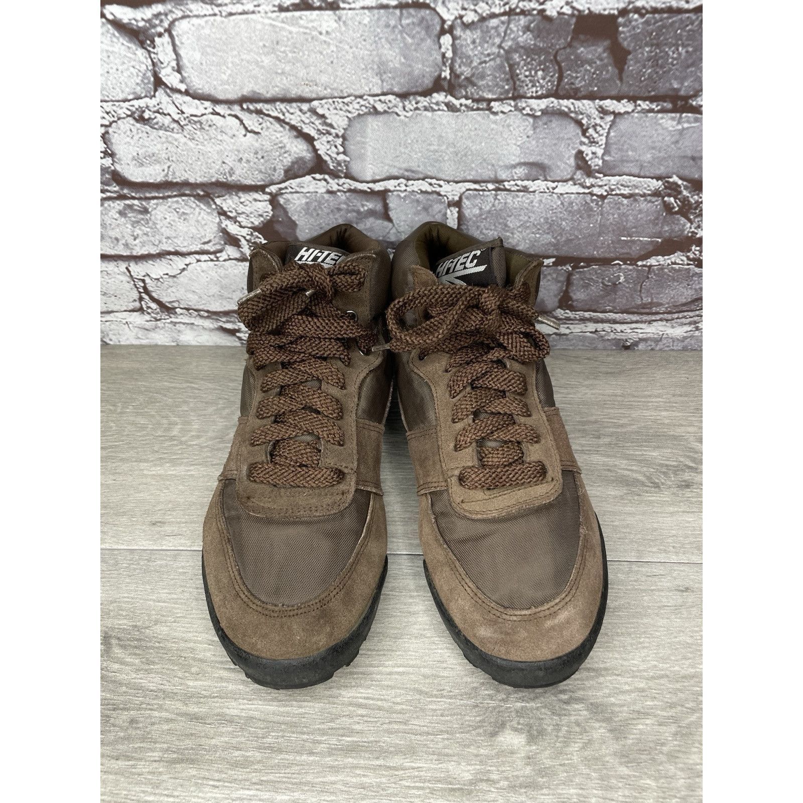 Hi Tec Hi-Tec Shasta Brown Mesh Suede Mid Lace Up Hiking Boots Wome Size US 9.5 / IT 39.5 - 13 Thumbnail