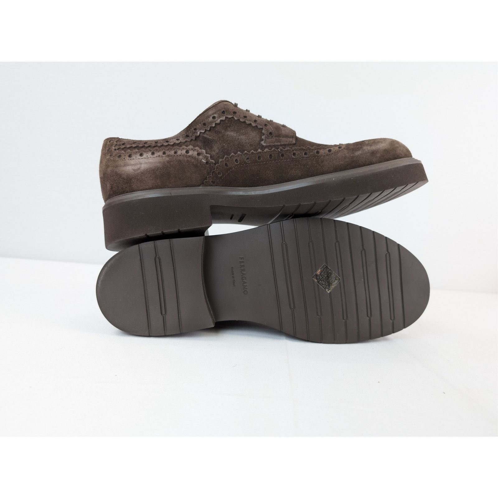 Salvatore Ferragamo o1rshd1 T. Moro 23 Calf Shoes & Boots in Brown Size US 10 / EU 43 - 13 Thumbnail