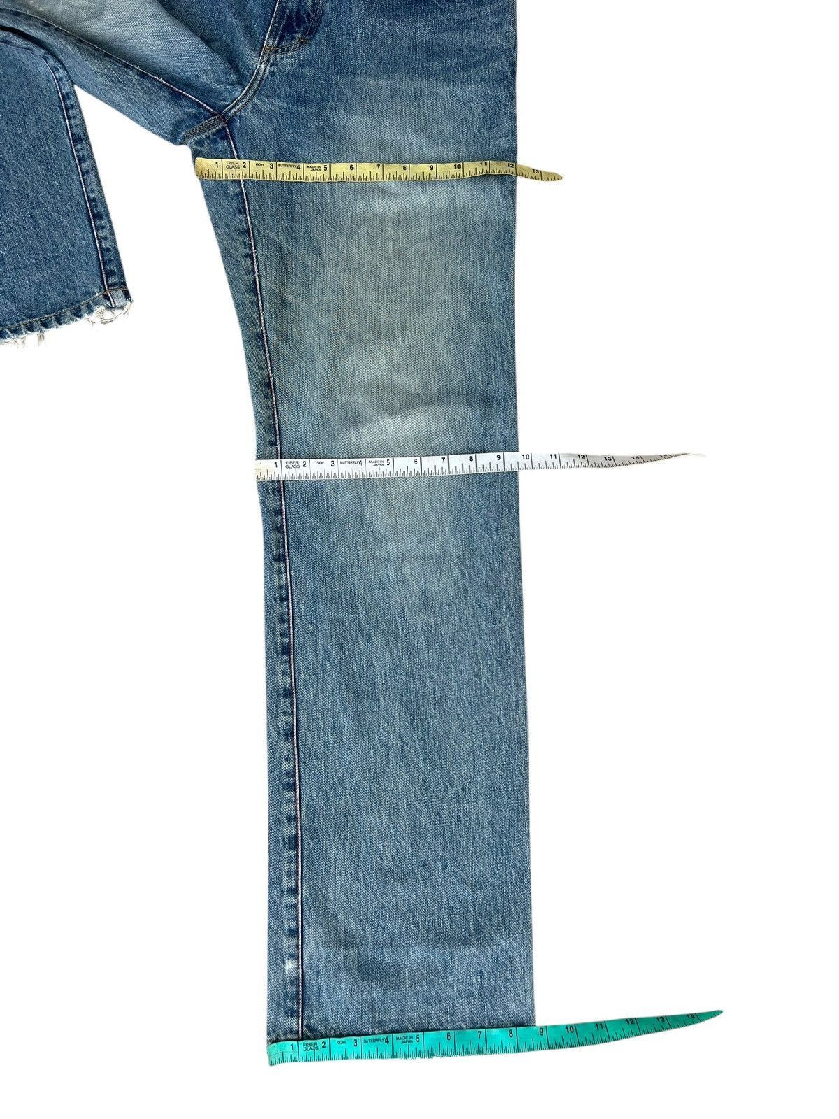Oakley Vintage Oakley Industrial Denim Distressed Mud Jeans Size US 30 / EU 46 - 5 Thumbnail