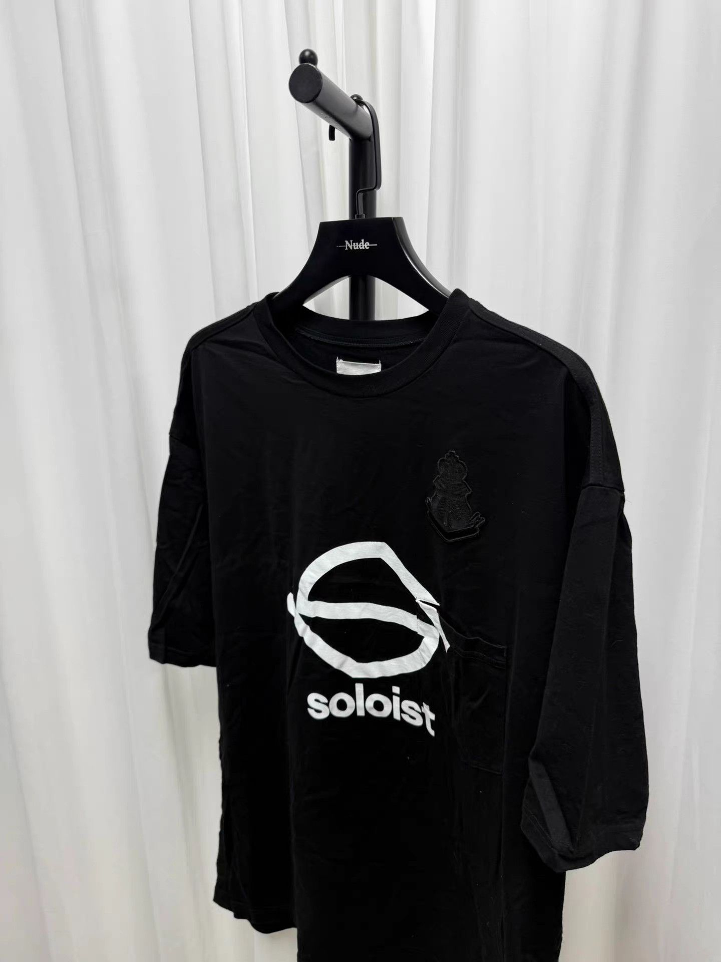 Takahiromiyashita The Soloist. The soloist School Emblem Embroidery OS Short Sleeve K20 Size US L / EU 52-54 / 3 - 2 Thumbnail