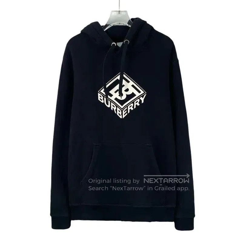 Burberry Burberry Black Cotton Women's Hoodie. Size S / US 4 / IT 40 - 1 Thumbnail